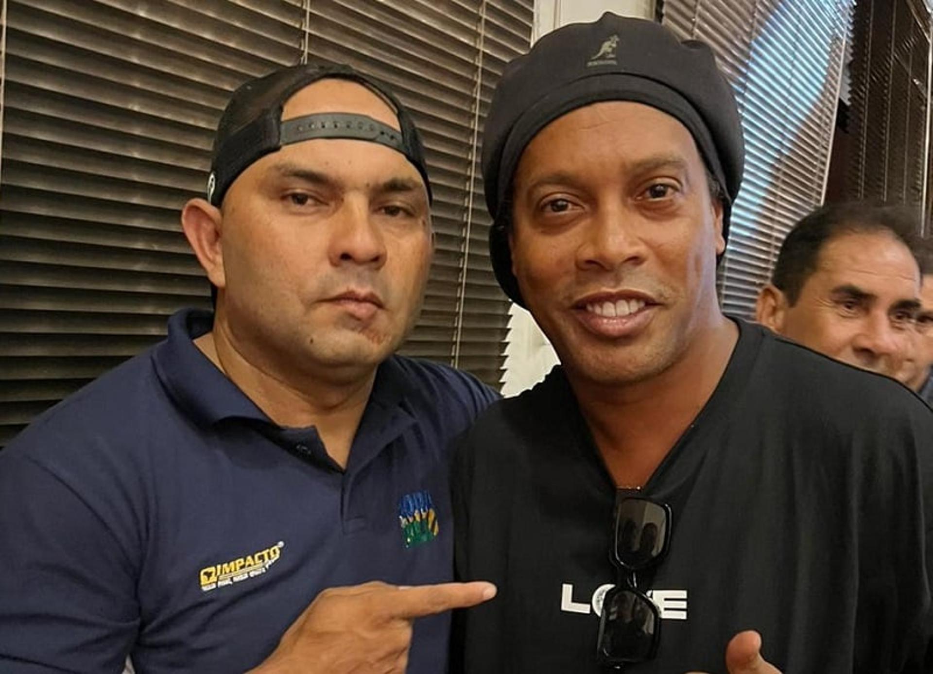 Bill Morais e Ronaldinho Gaúcho