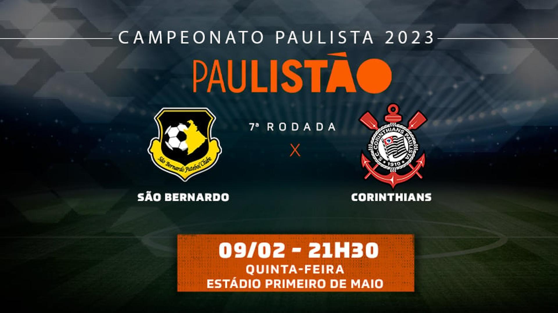 Chamada - São Bernardo x Corinthians