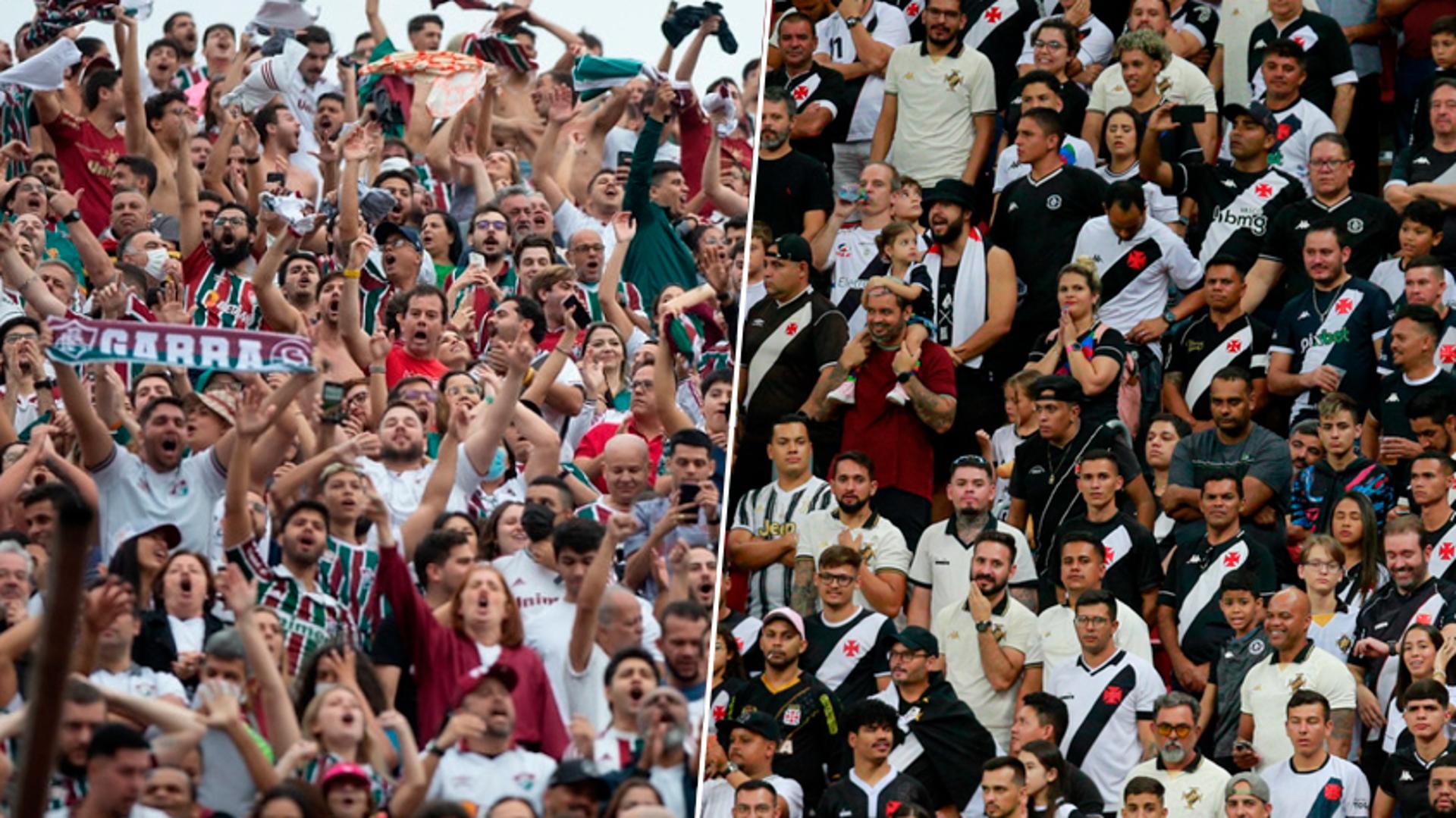 Torcidas - Fluminense x Vasco