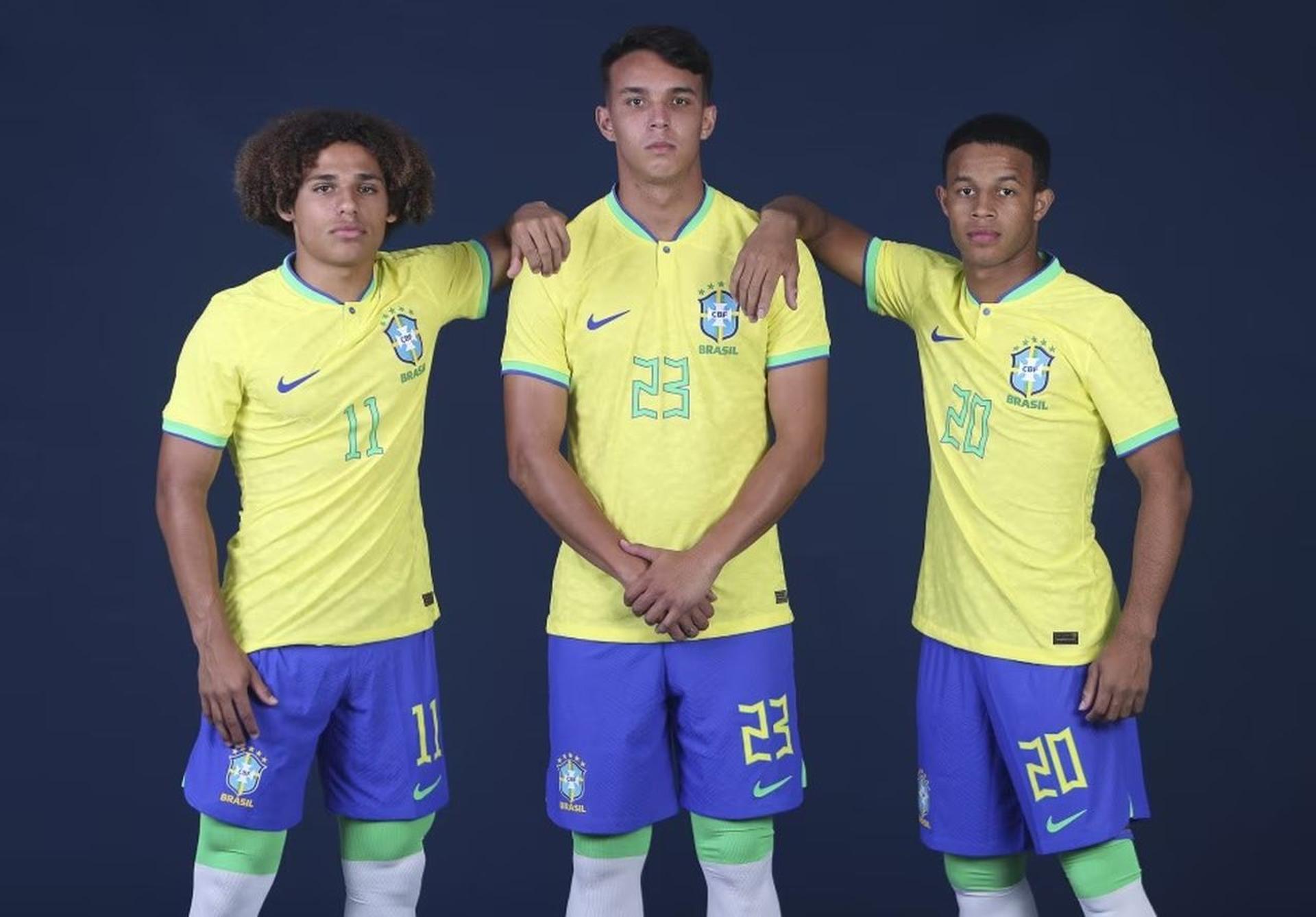 Guilherme Biro, Giovane e Pedro - Corinthians - Seleção Brasileira Sub-20