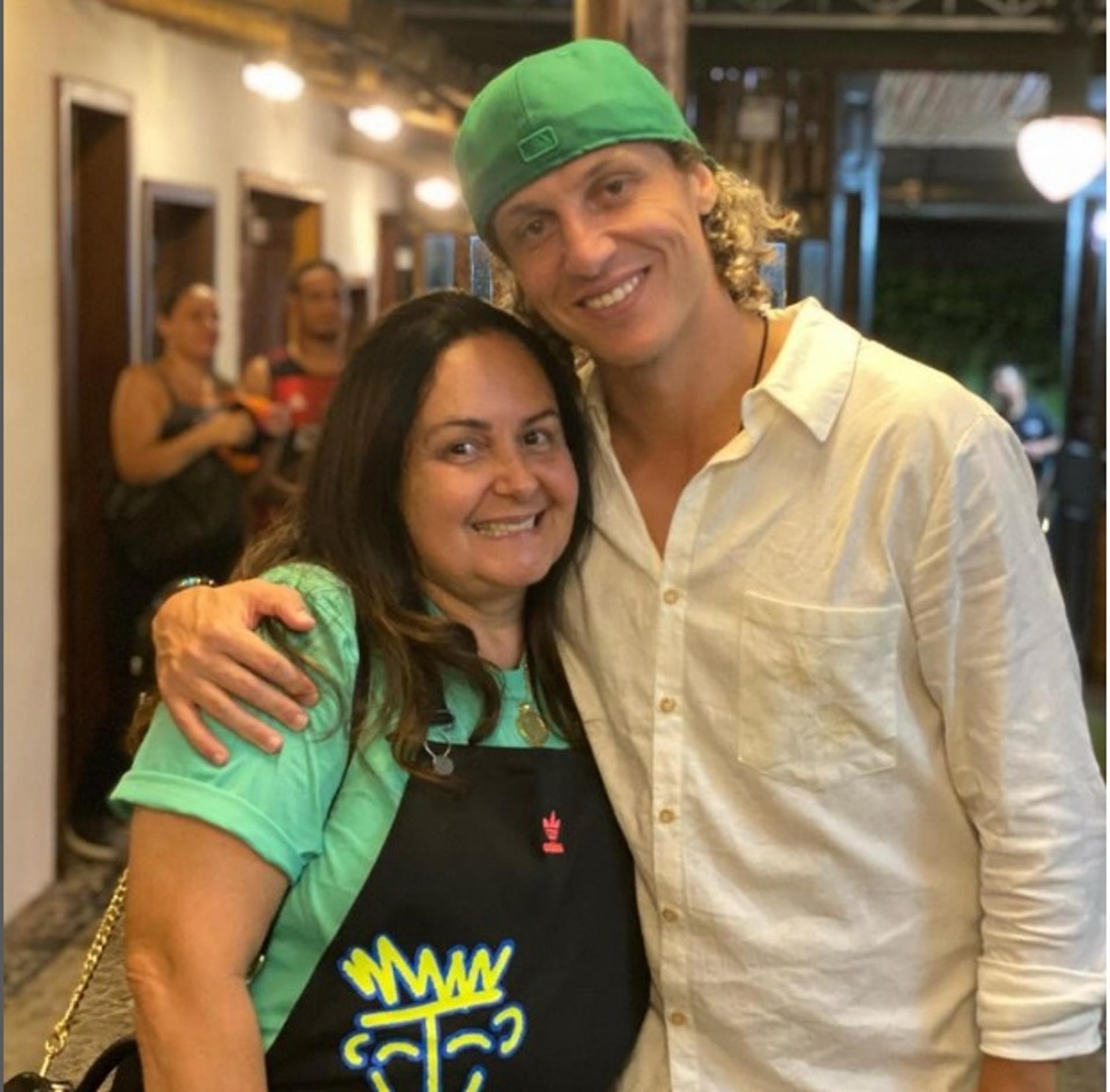 David Luiz Regina Mãe