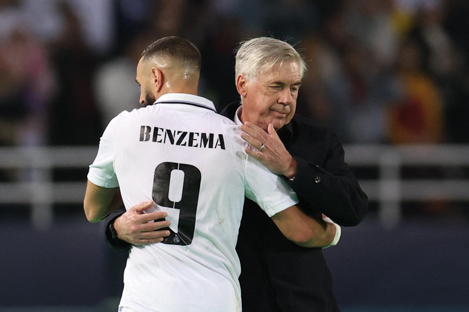 Ancelotti e Benzema