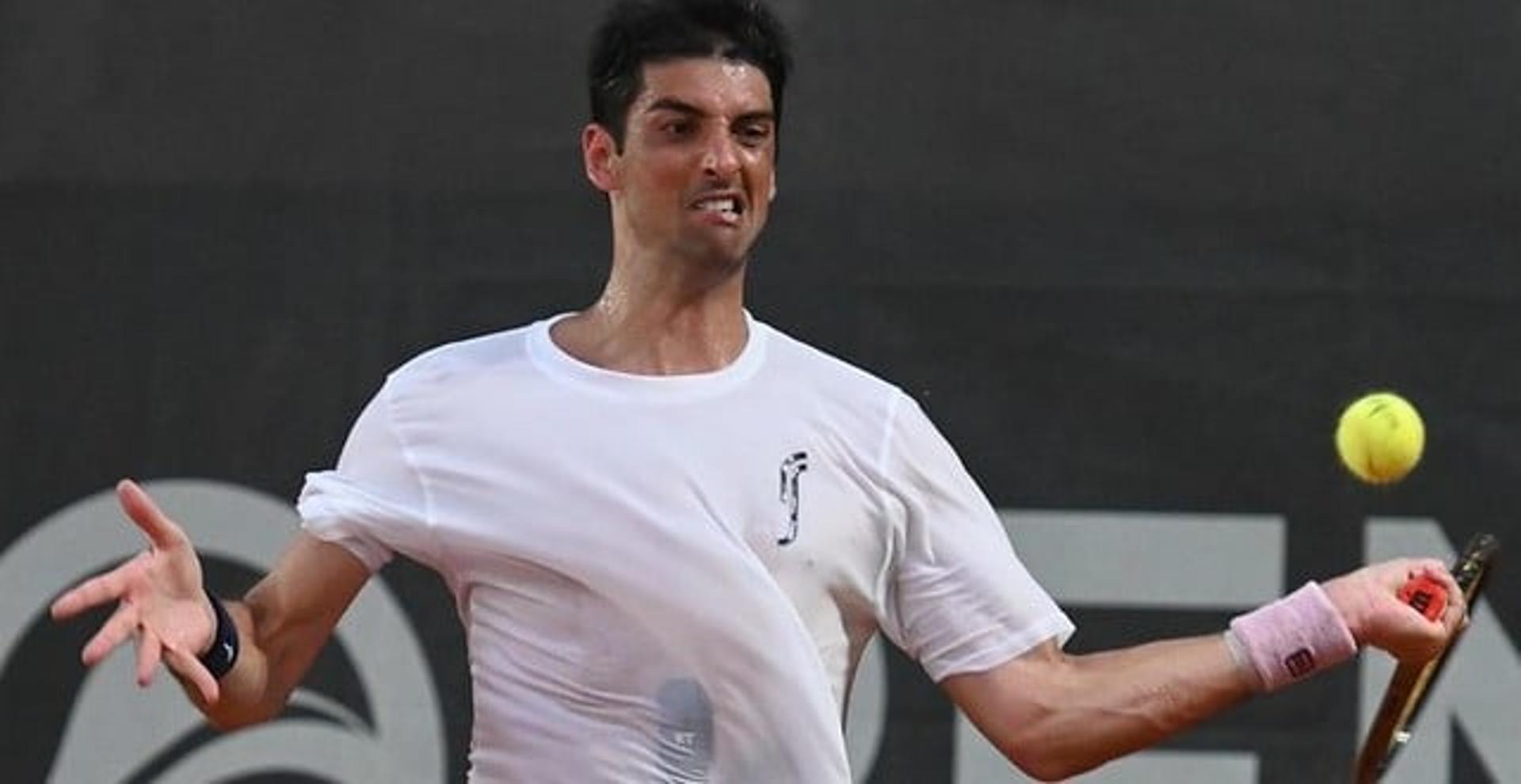 Thomaz Bellucci treina no Rio Open