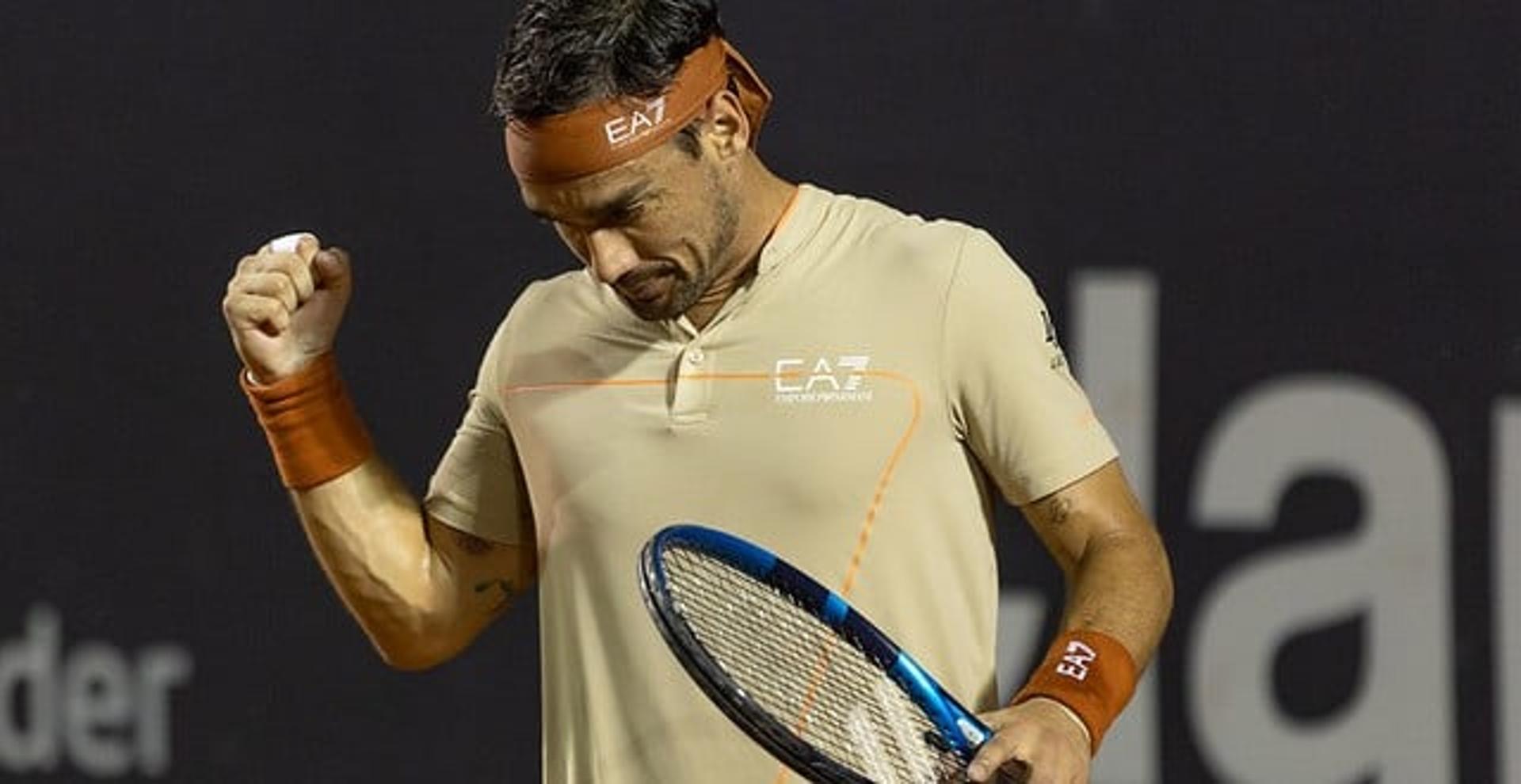 Fabio Fognini no Rio Open