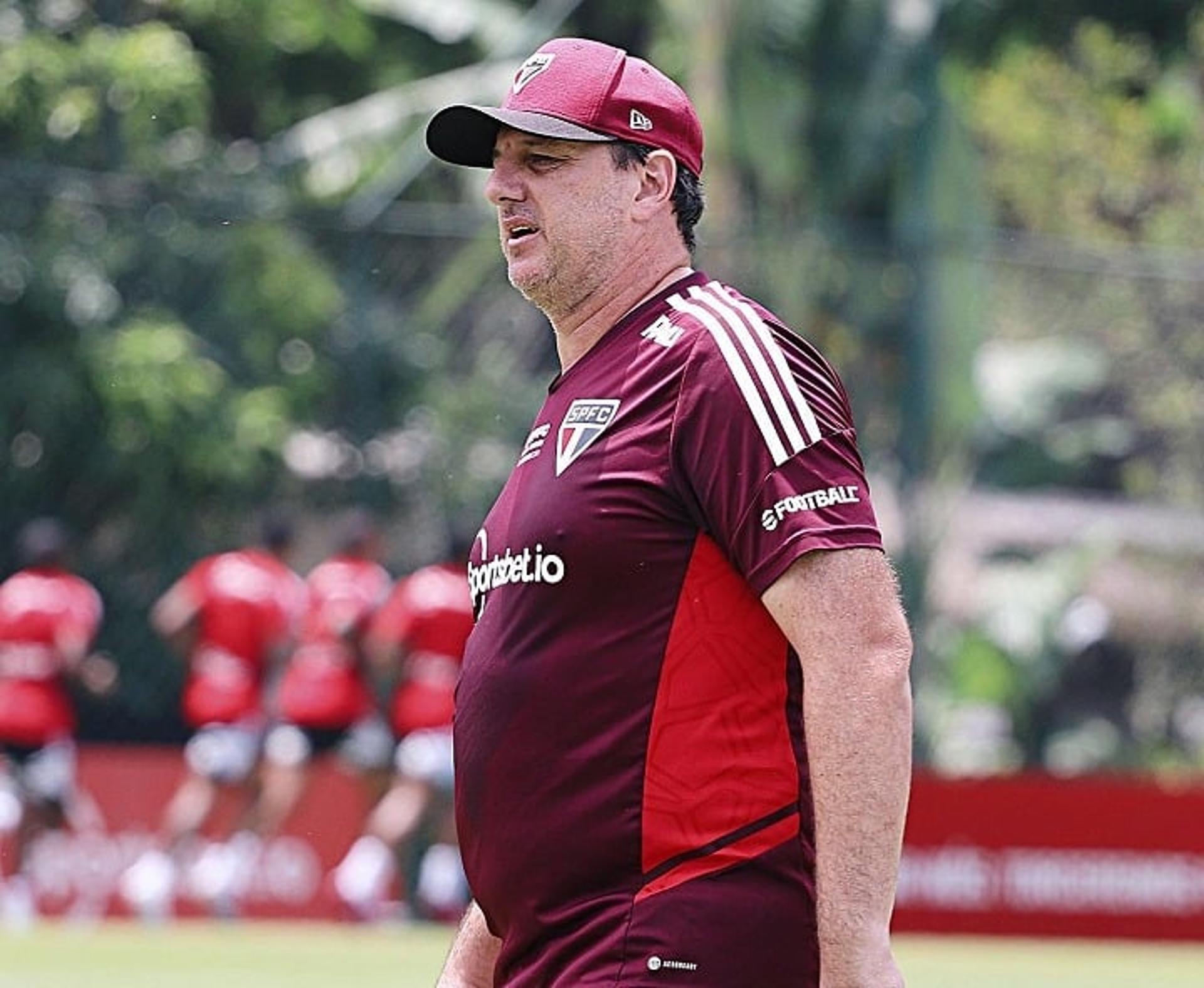 Rogério Ceni - treino São Paulo