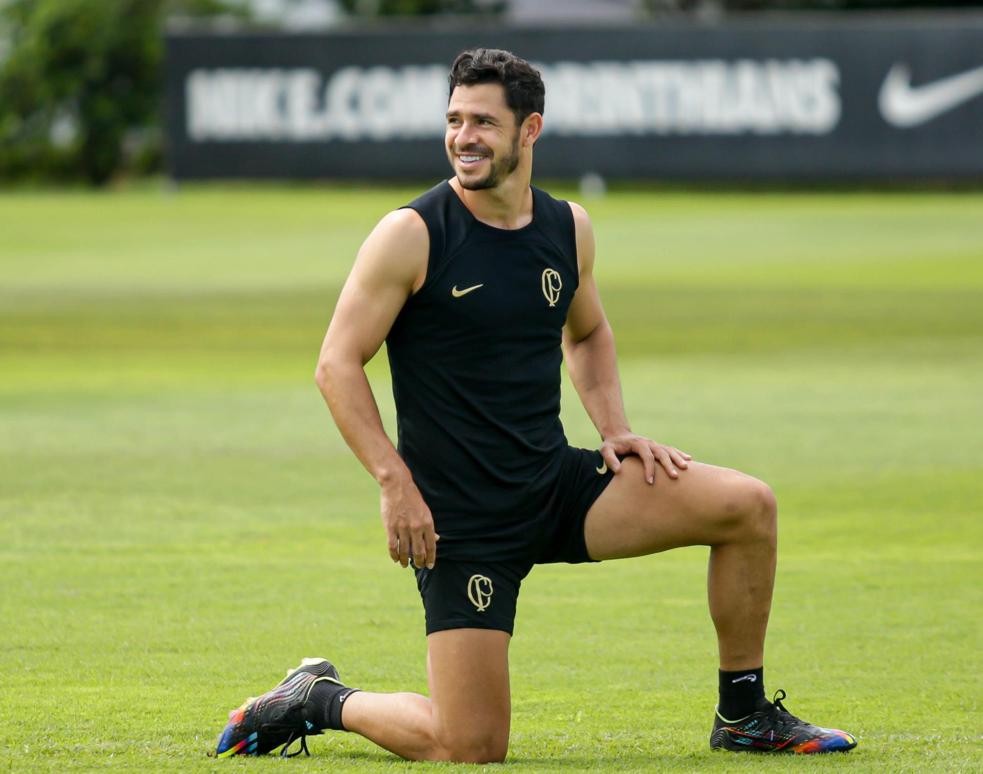 Giuliano - Treino Corinthians