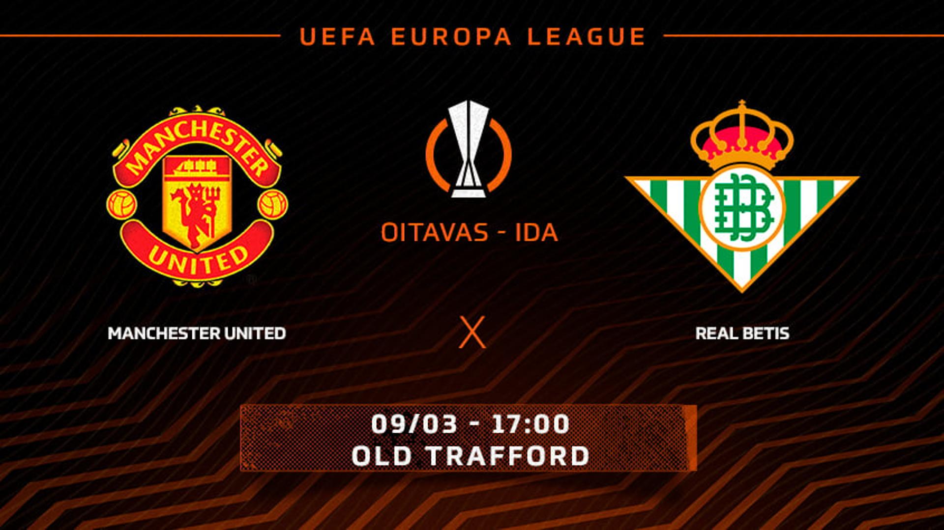 TR Manchester United x Real Betis