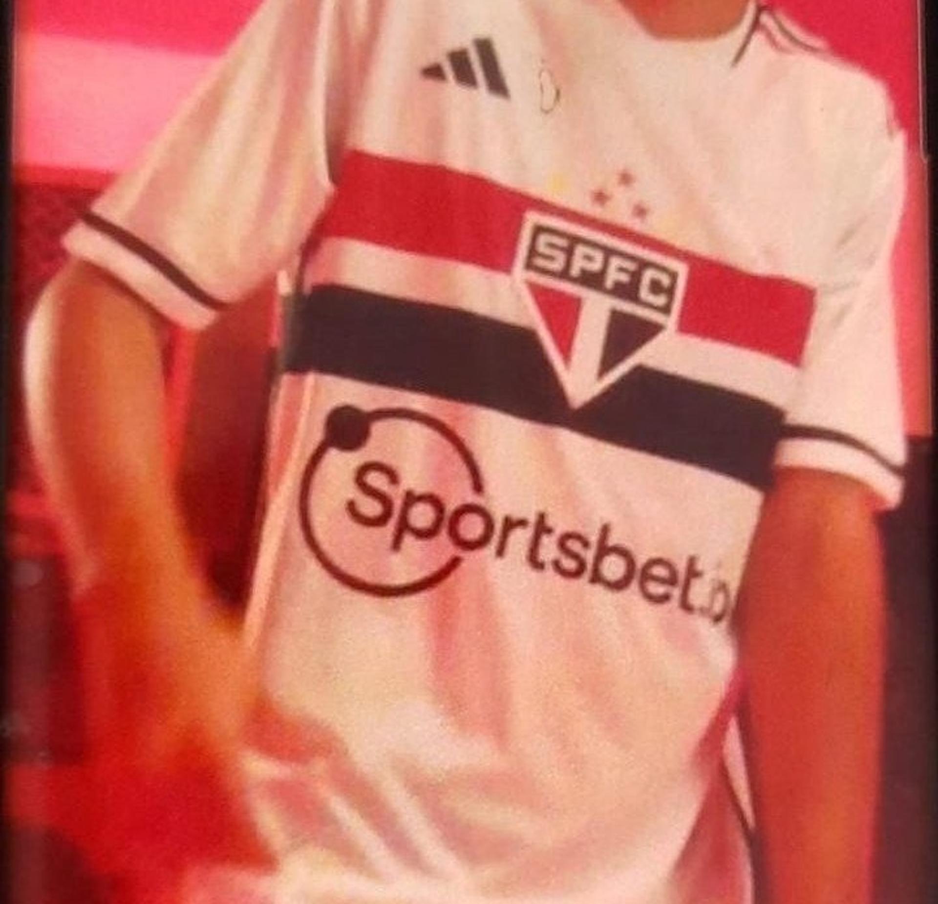 Camisa São Paulo vazada