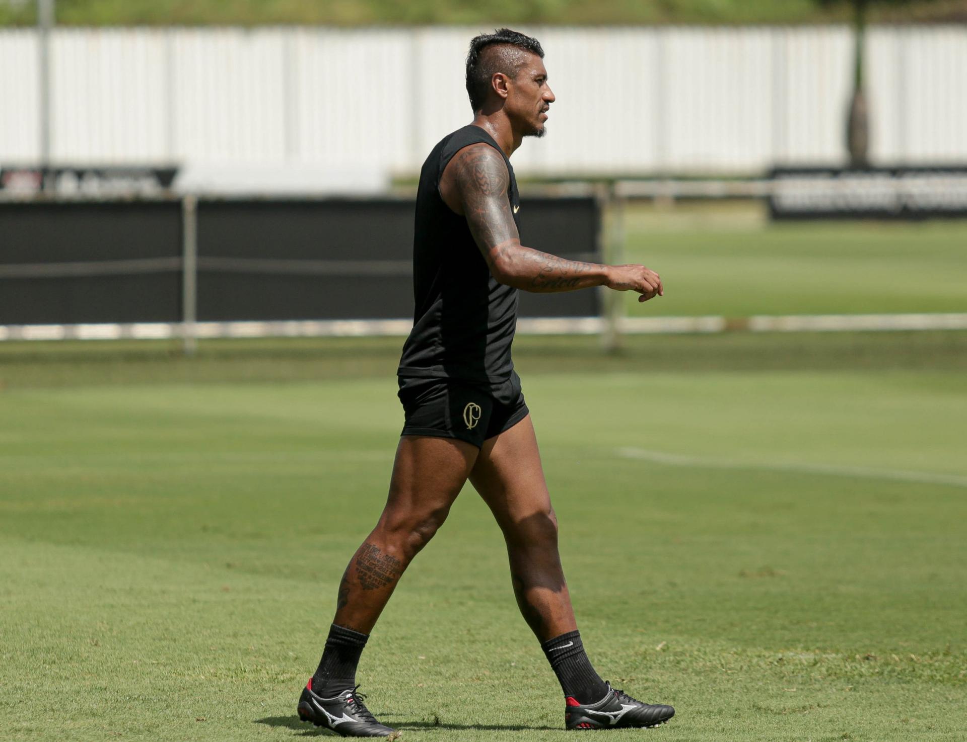 Paulinho - Treino Corinthians 10/03