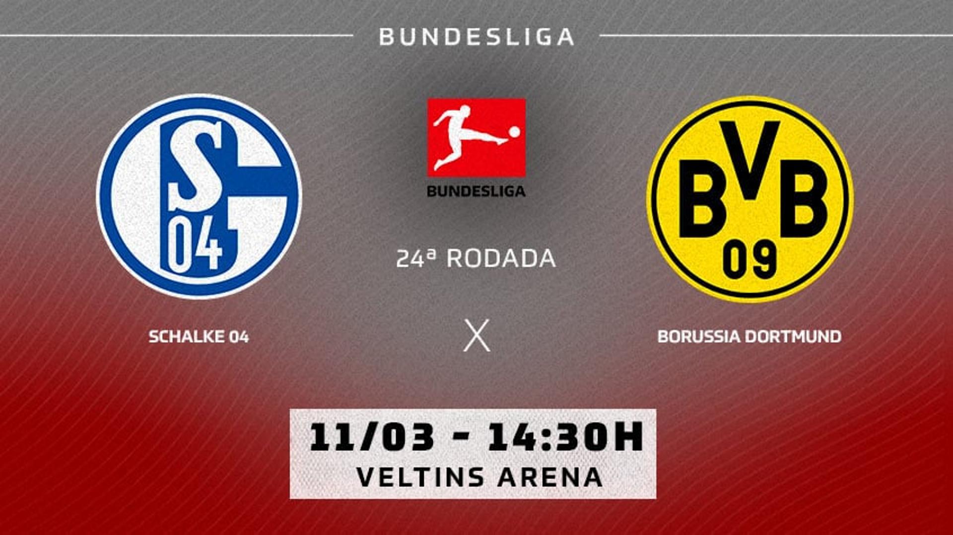 Bundesliga Schalke 04 x Borussia Dortmund