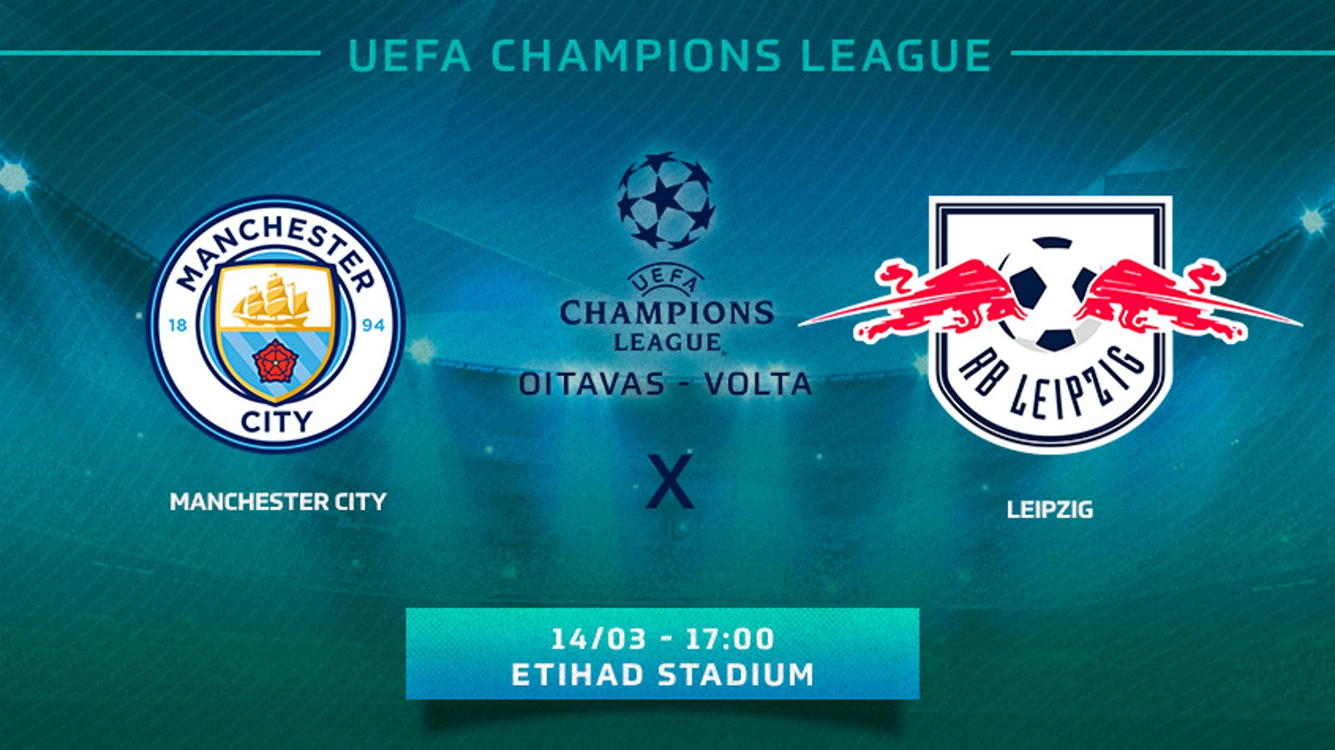 Manchester City x Leipzig