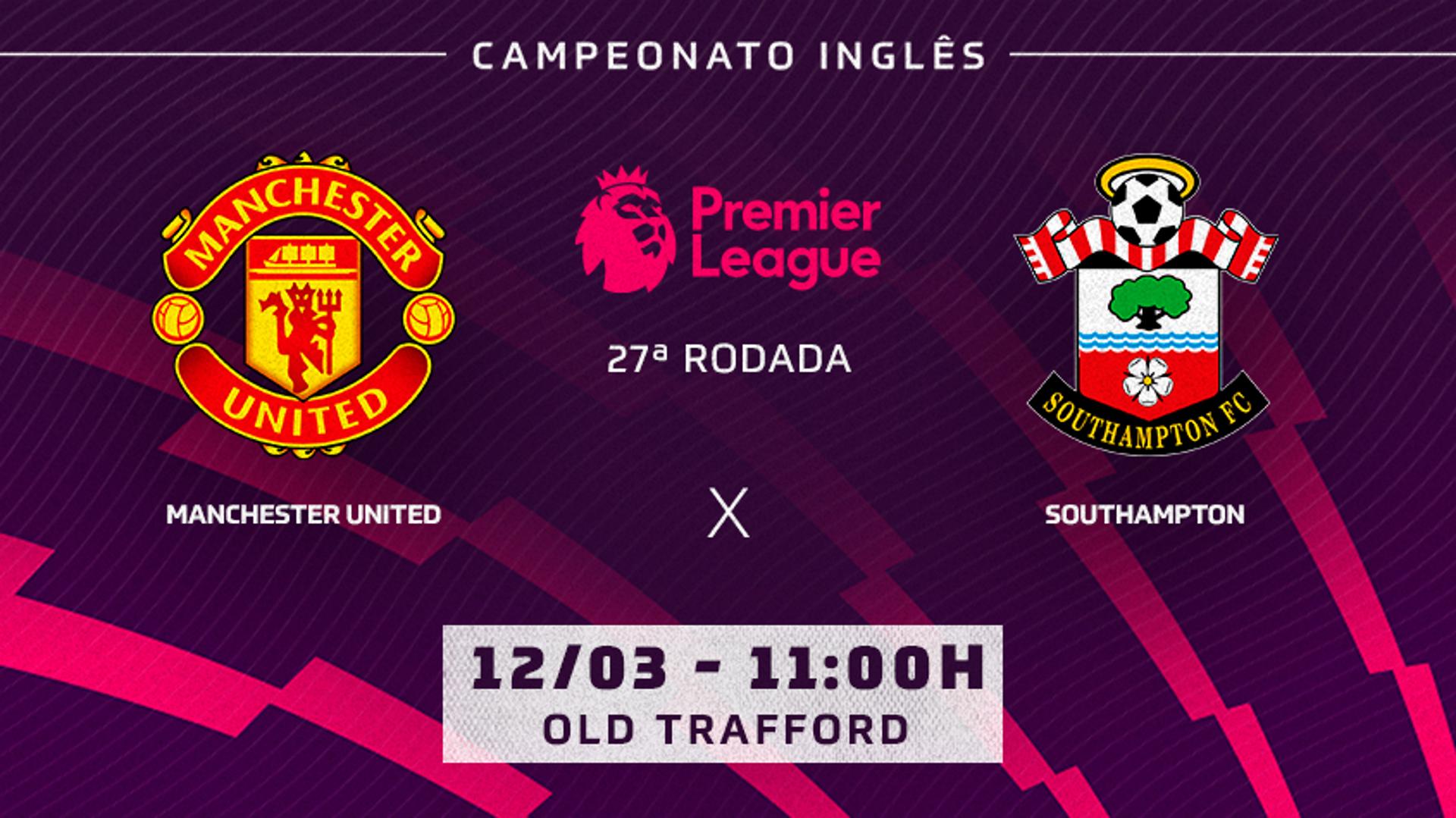 Chamada - Manchester United x Southampton