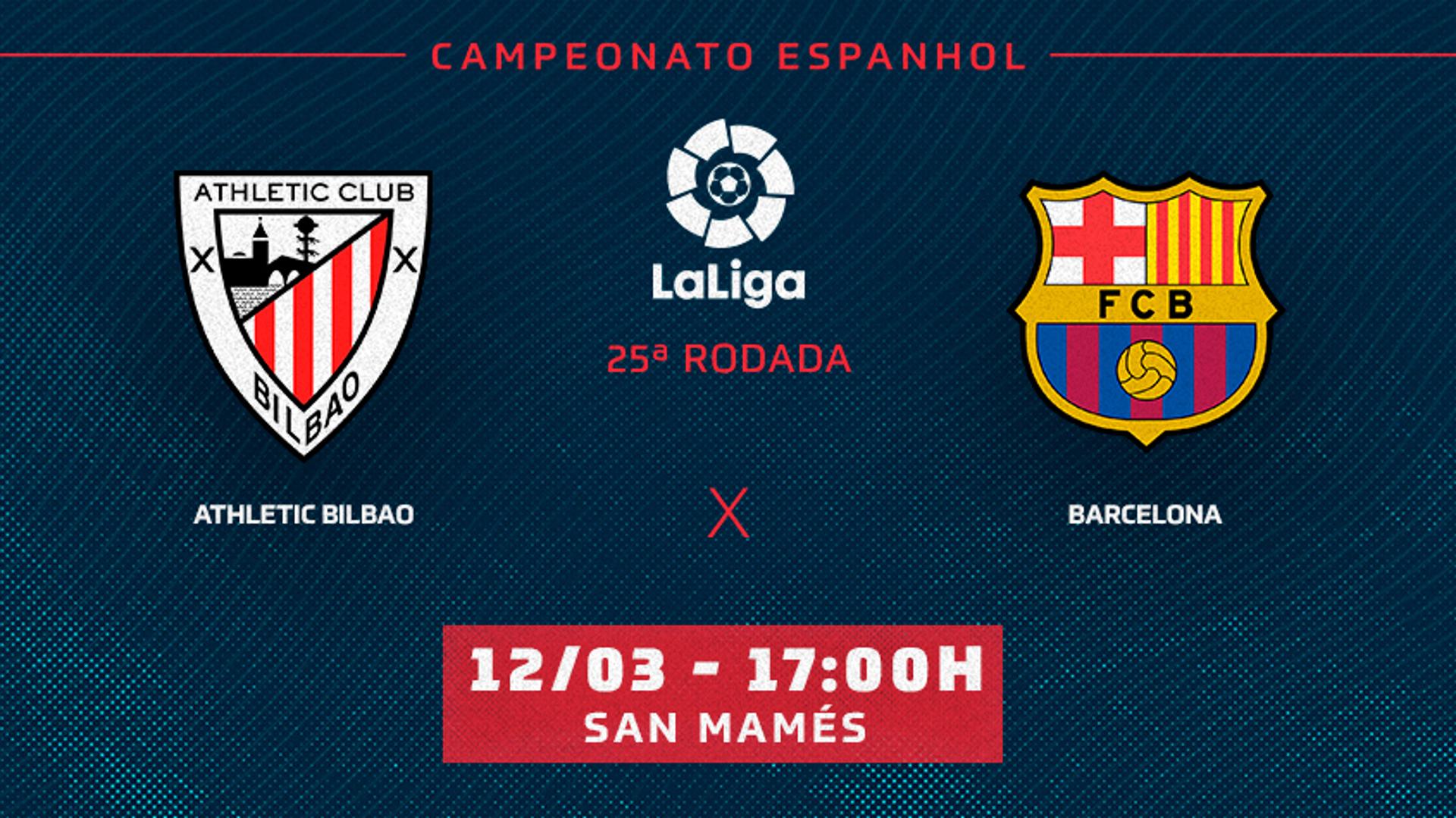 Chamada - Athletic Bilbao x Barcelona