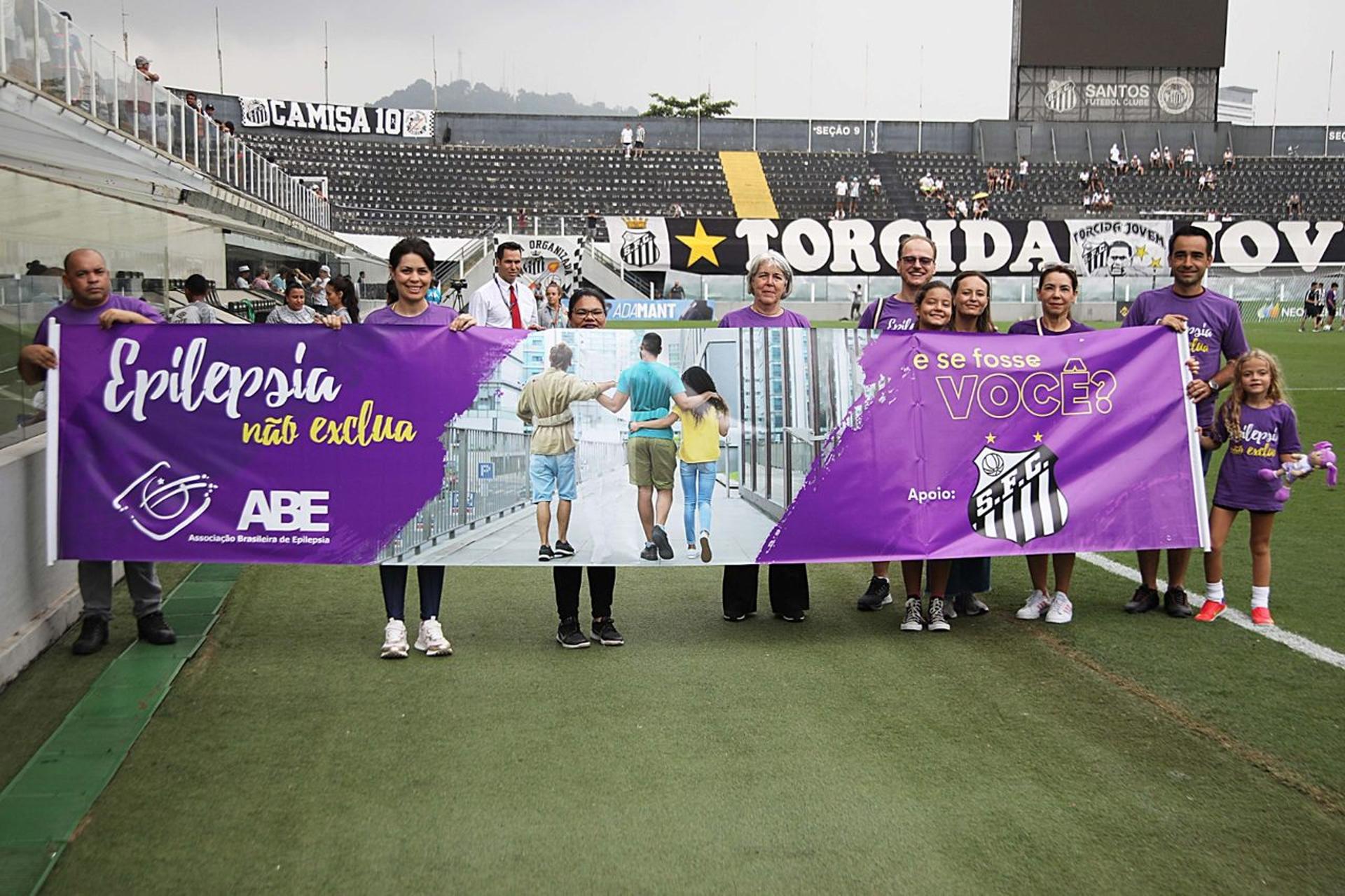 Santos - Campanha Março Roxo