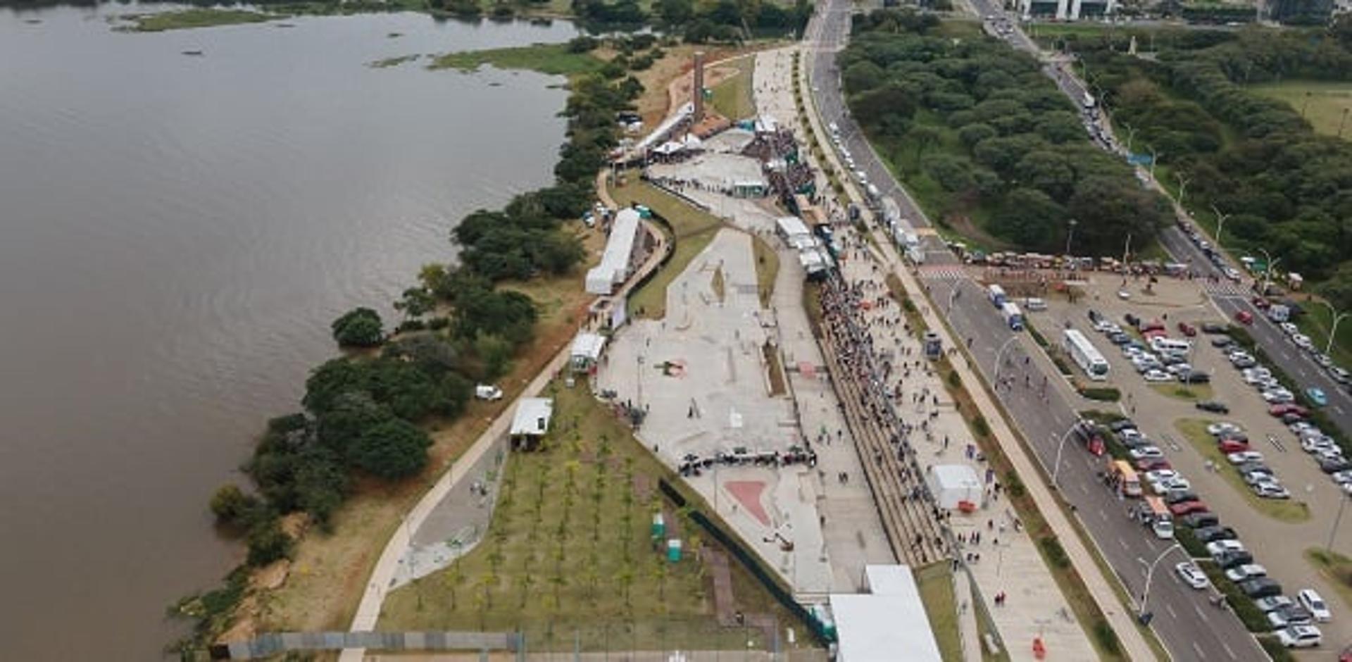 Pista de skate em Porto Alegre