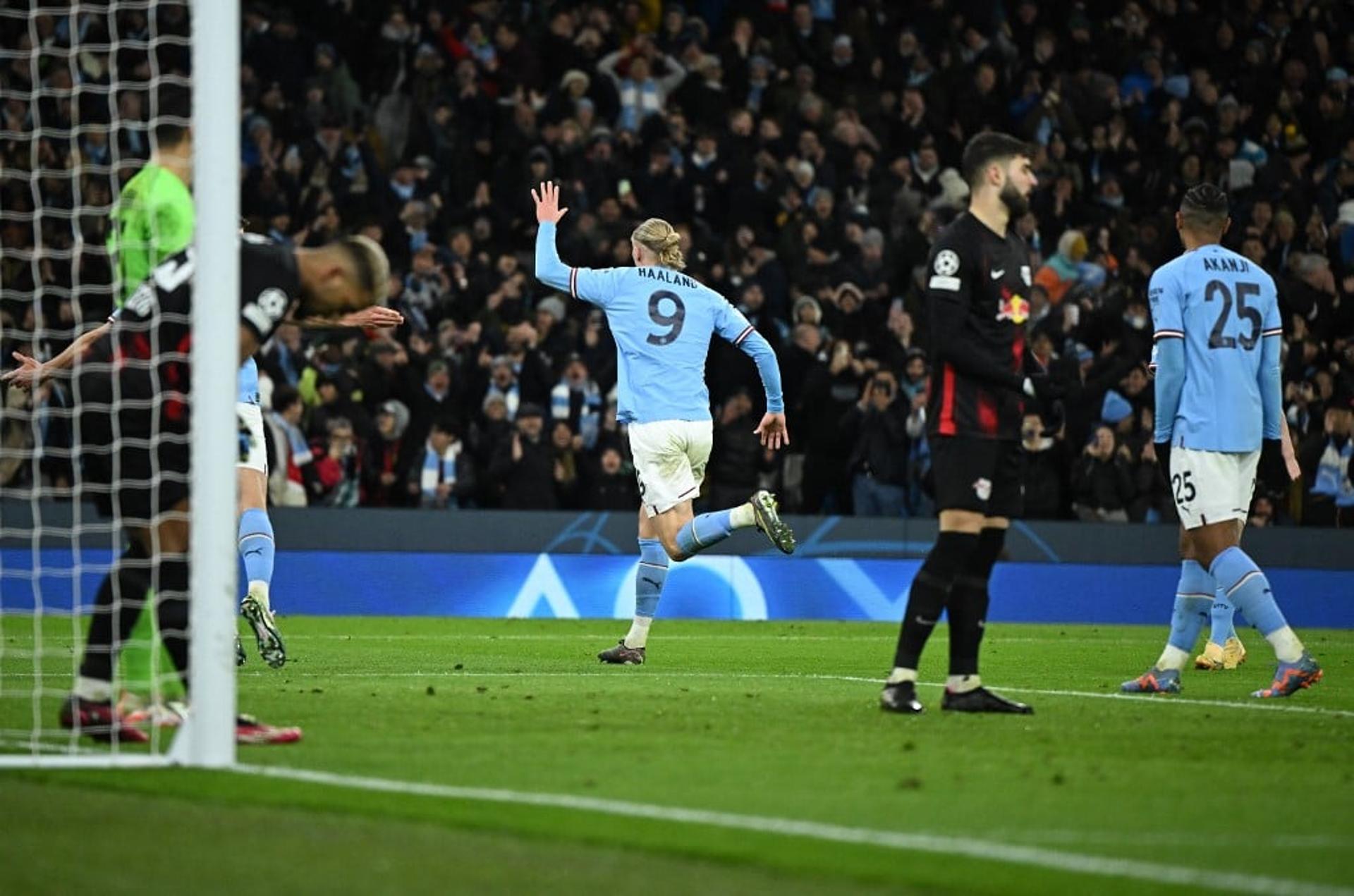 Manchester City x RB Leipzig - Haaland