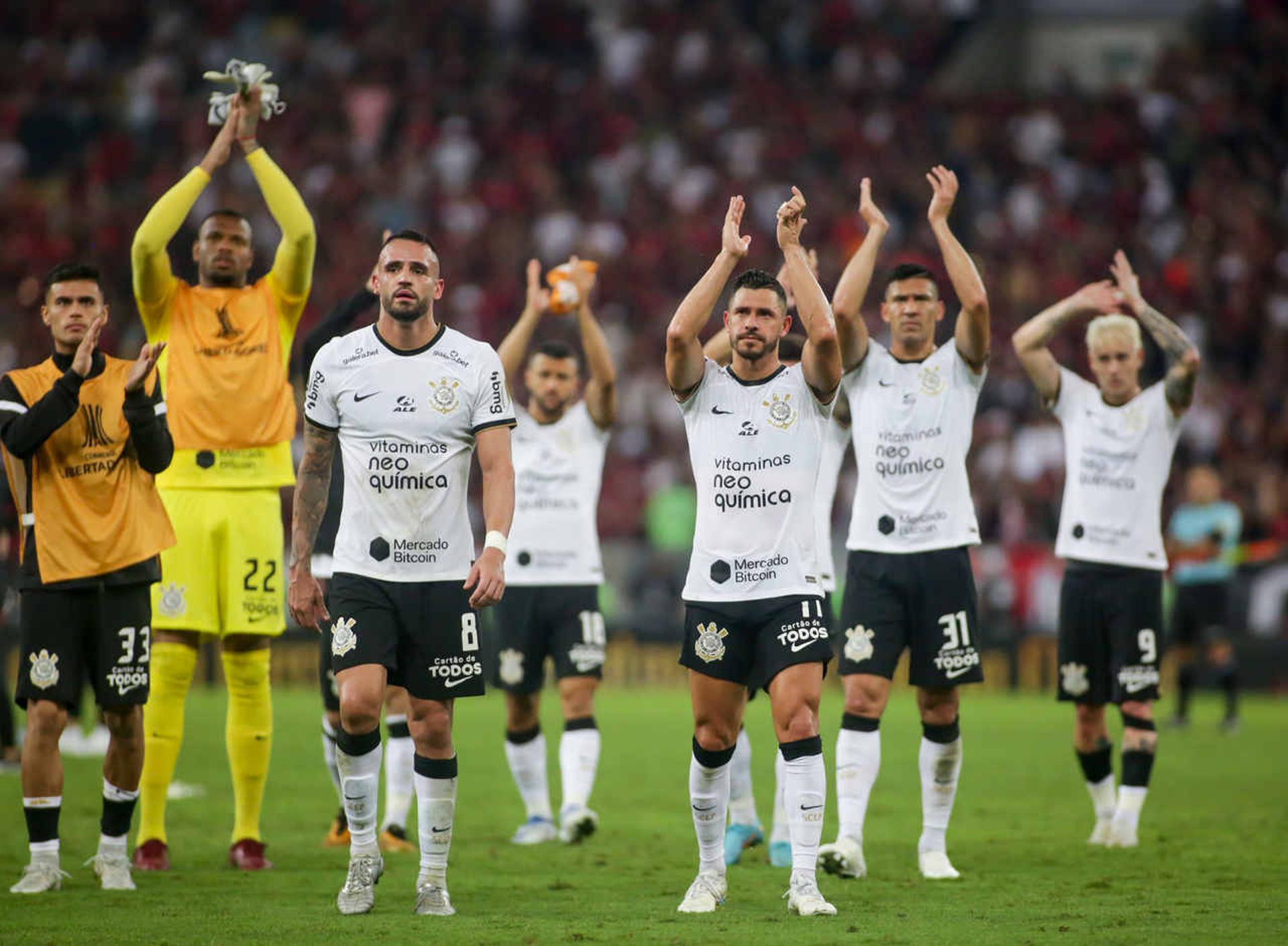 Corinthians x Flamengo - Libertadores - Fausto Vera, Carlos Miguel, Renato Augusto, Giuliano, Balbuena, Róger Guedes