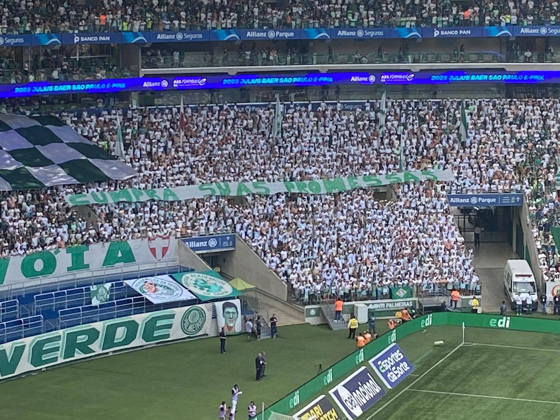 Palmeiras x Ituano - Protesto Mancha Verde