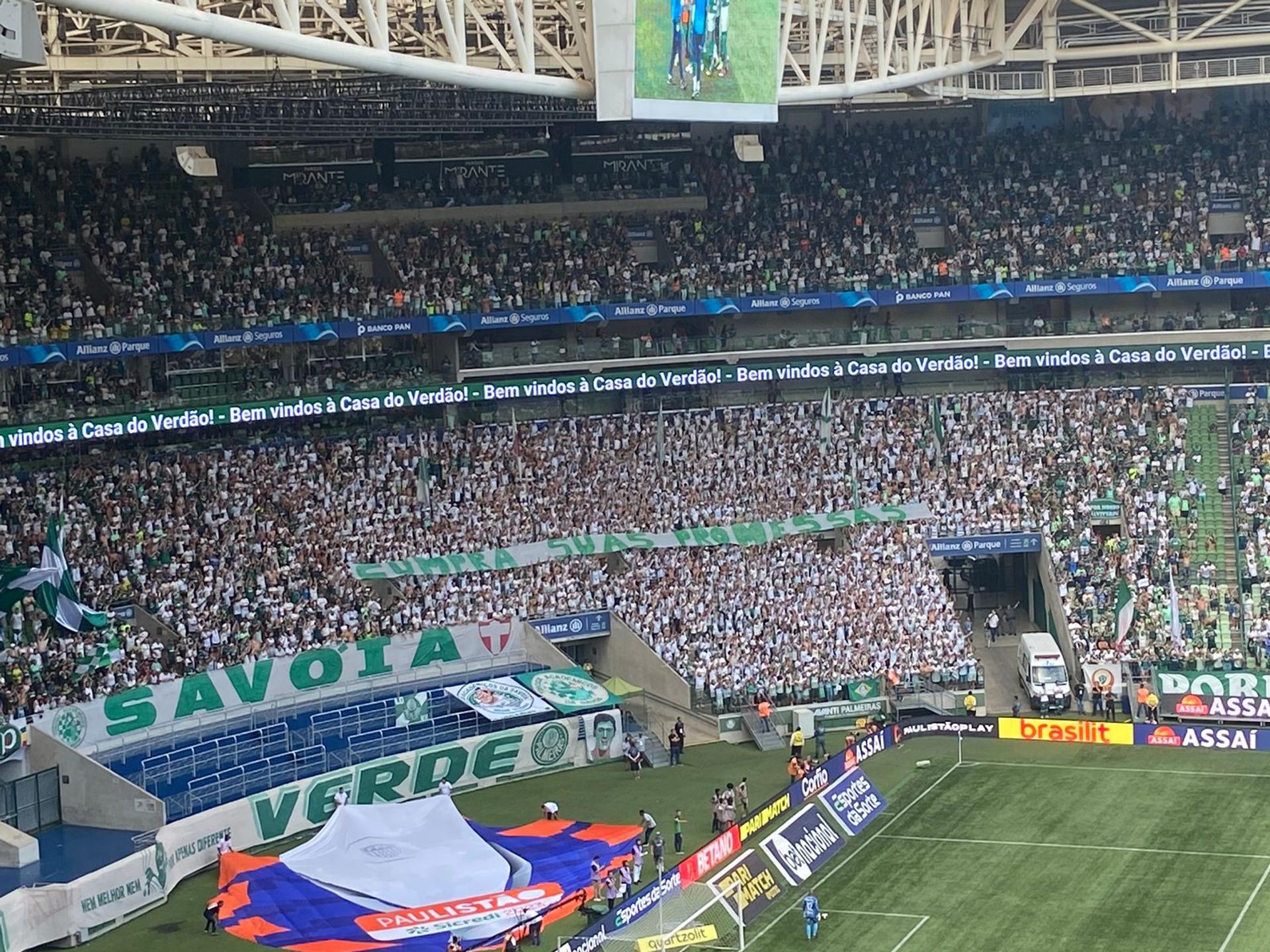 Palmeiras 1x0 Ituano - Torcida do Palmeiras