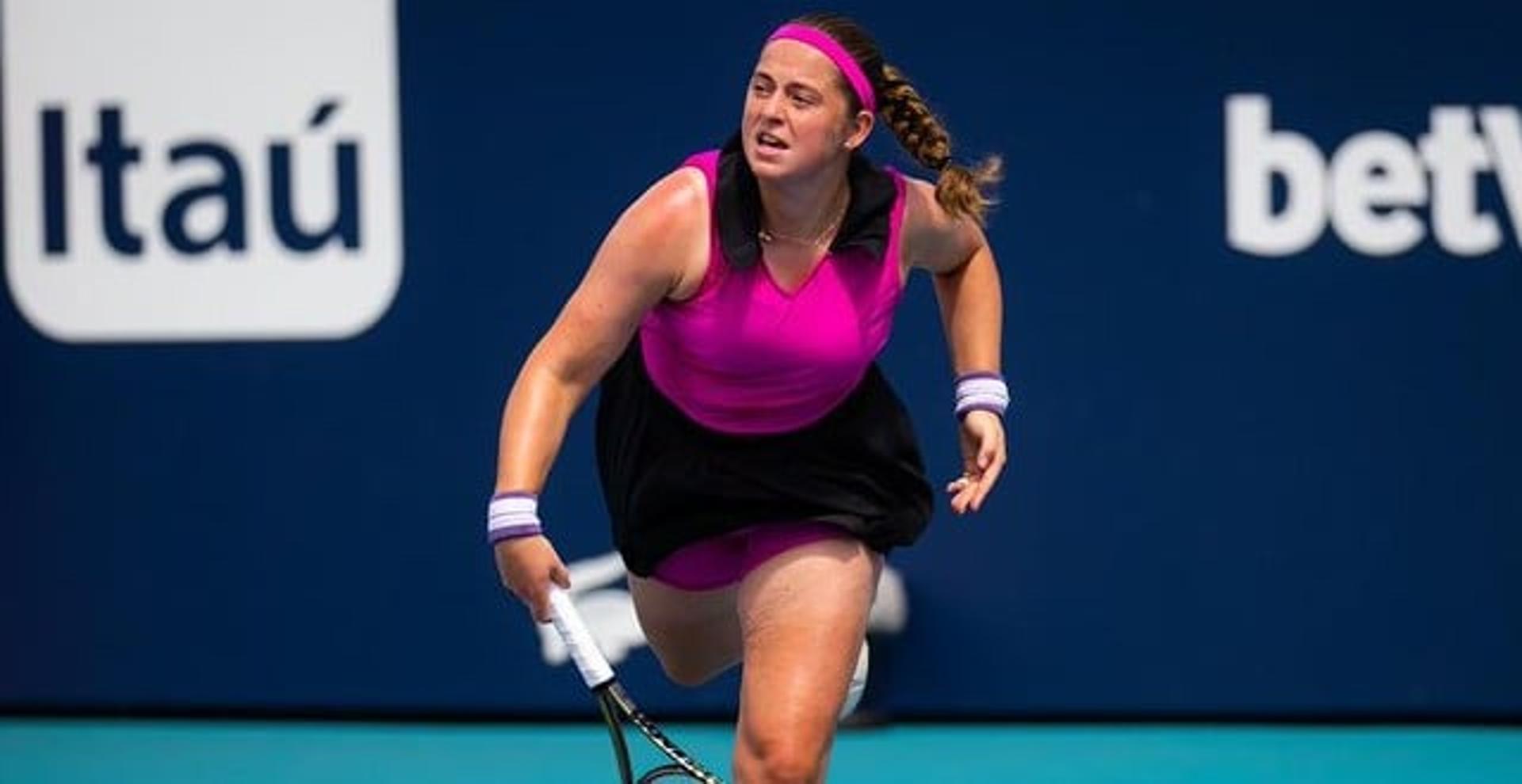 Jelena Ostapenko em Miami