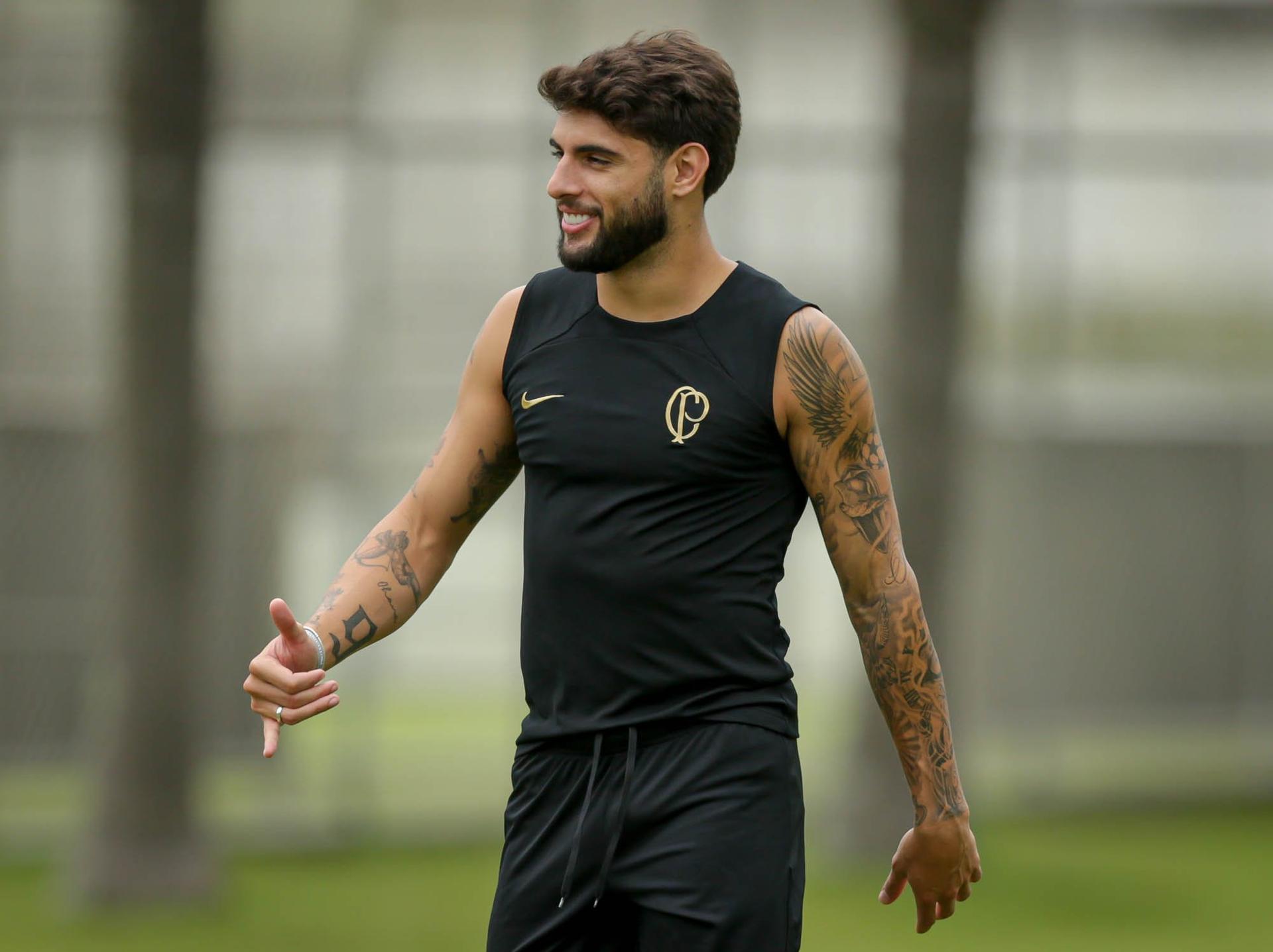 Yuri Alberto - Treino Corinthians 28/03