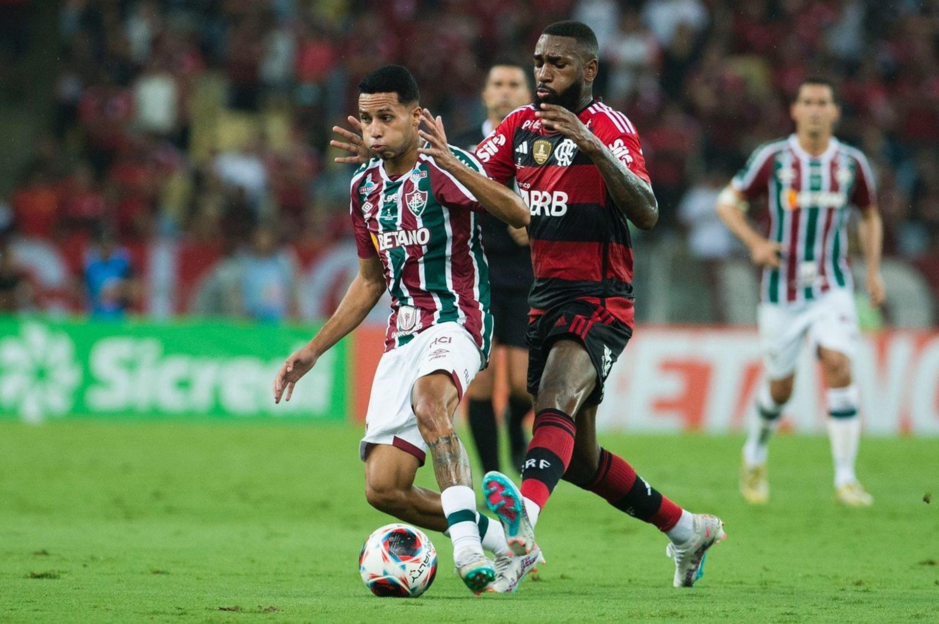 Fluminense x Flamengo - Final do Campeonato Carioca 2023 - Alexsander e Gerson