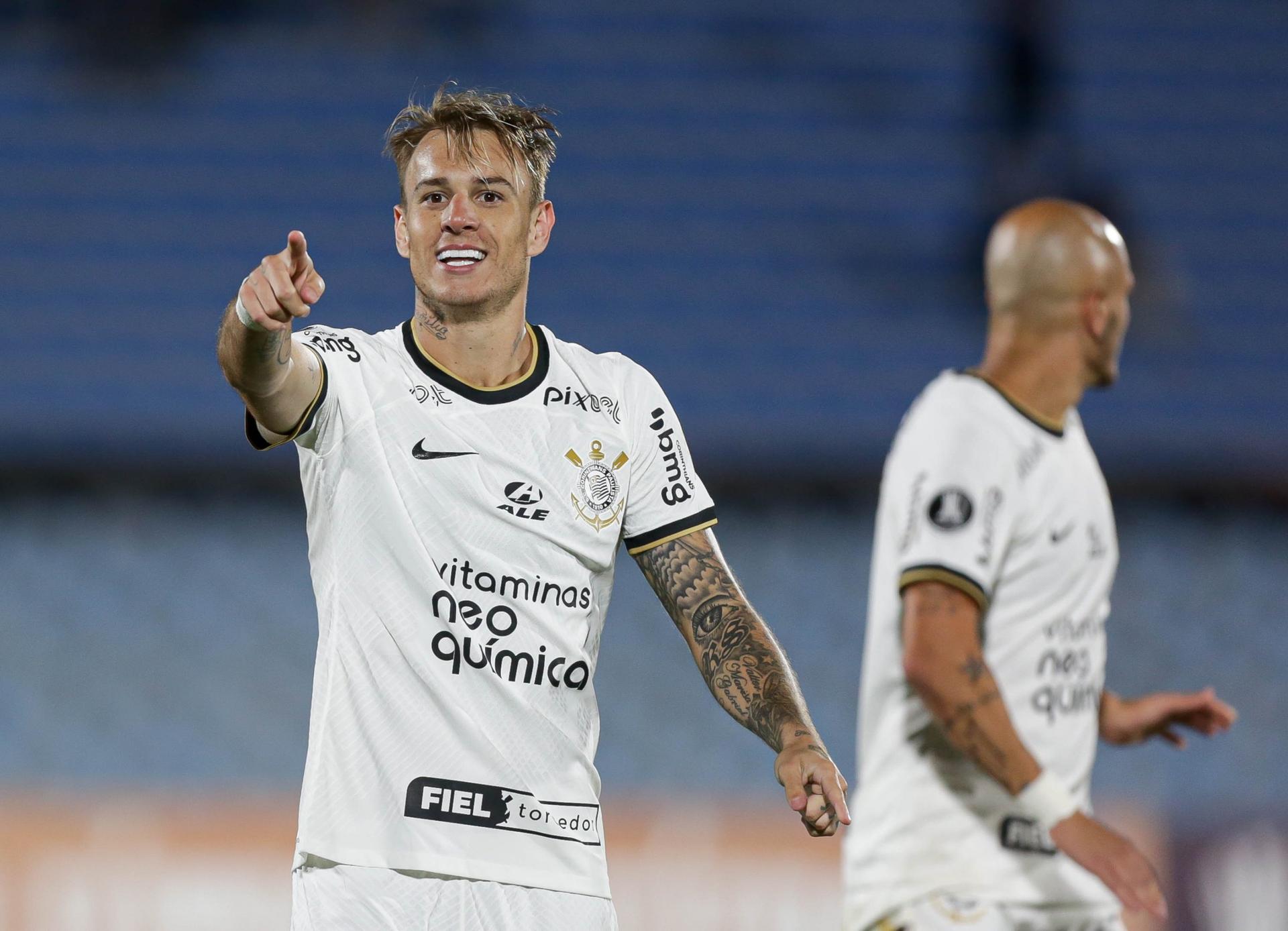 Libertadores - Liverpool-URU x Corinthians - Róger Guedes