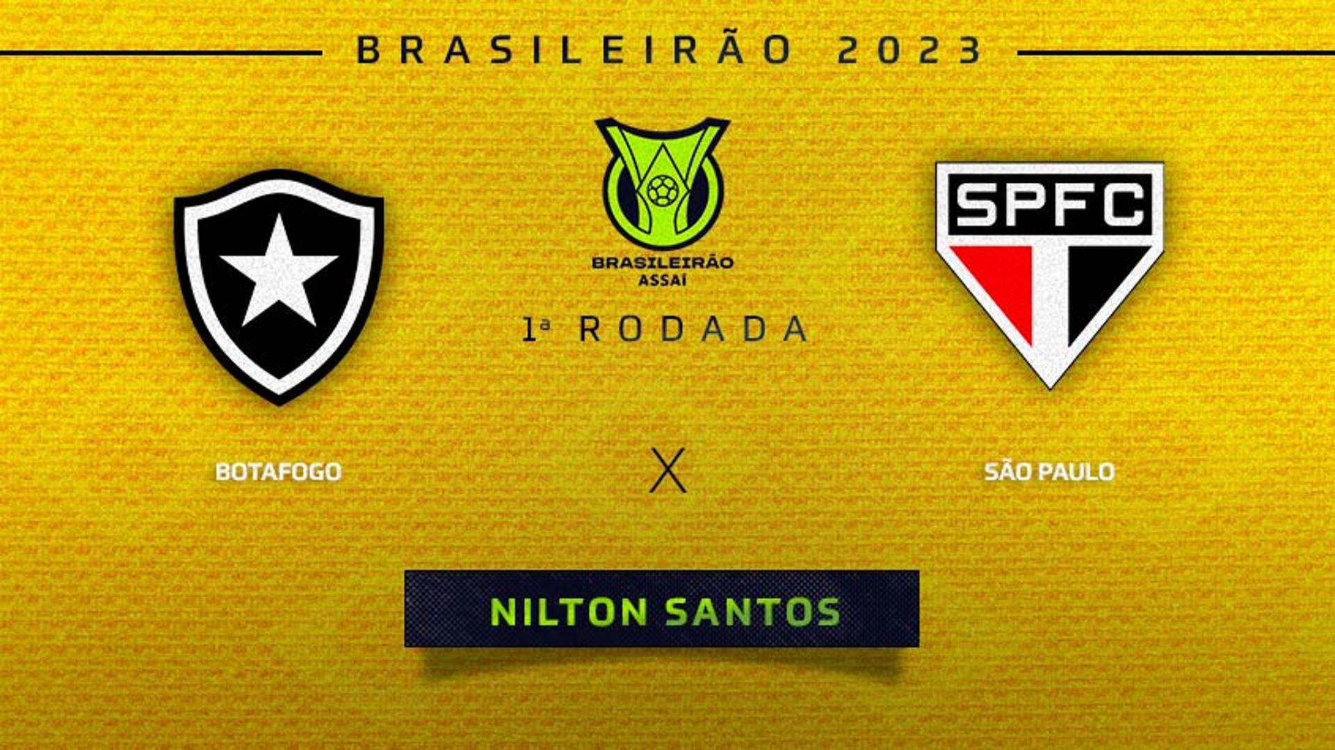 Nota ficha Botafogo x São Paulo