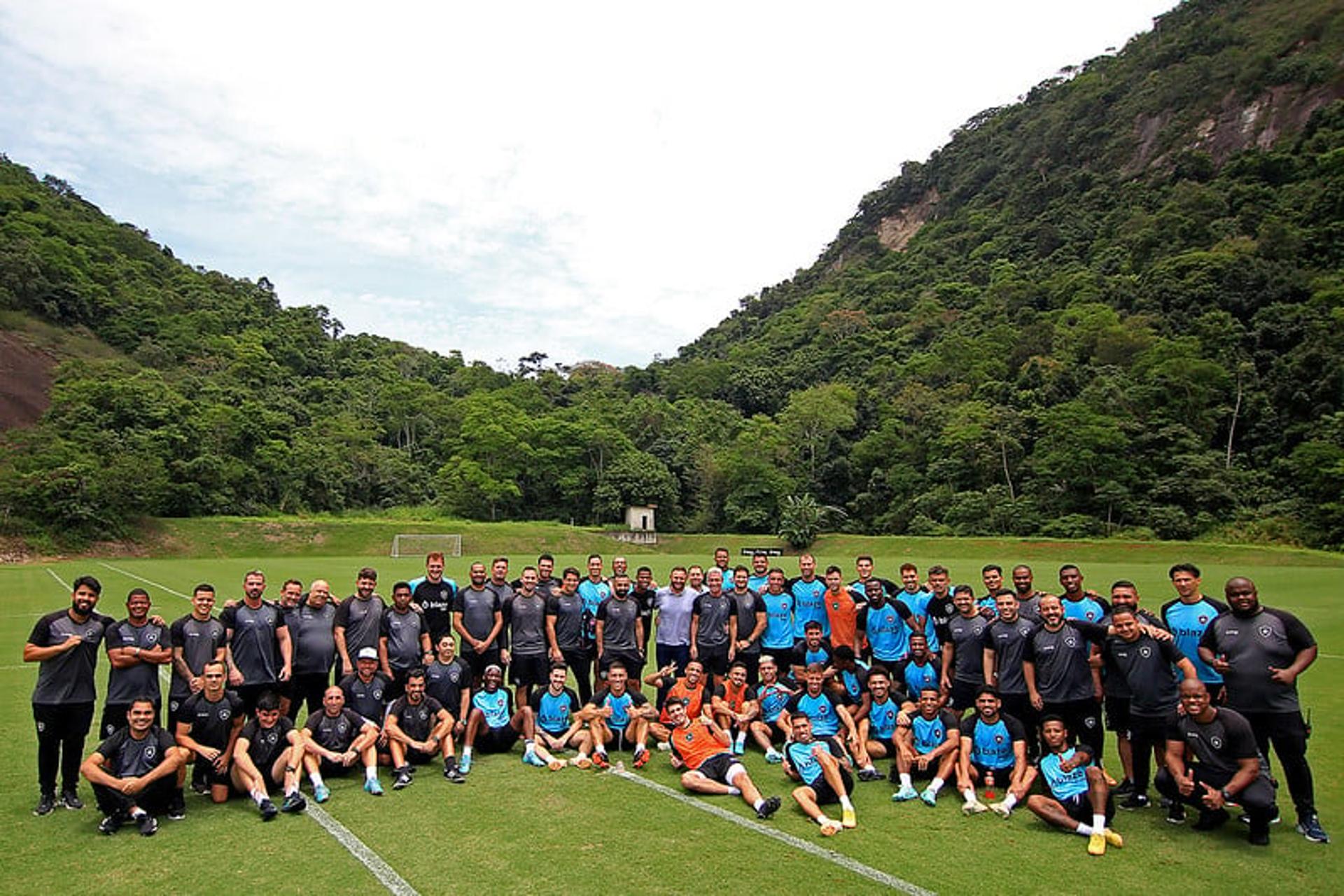 Jogadores do Botafogo