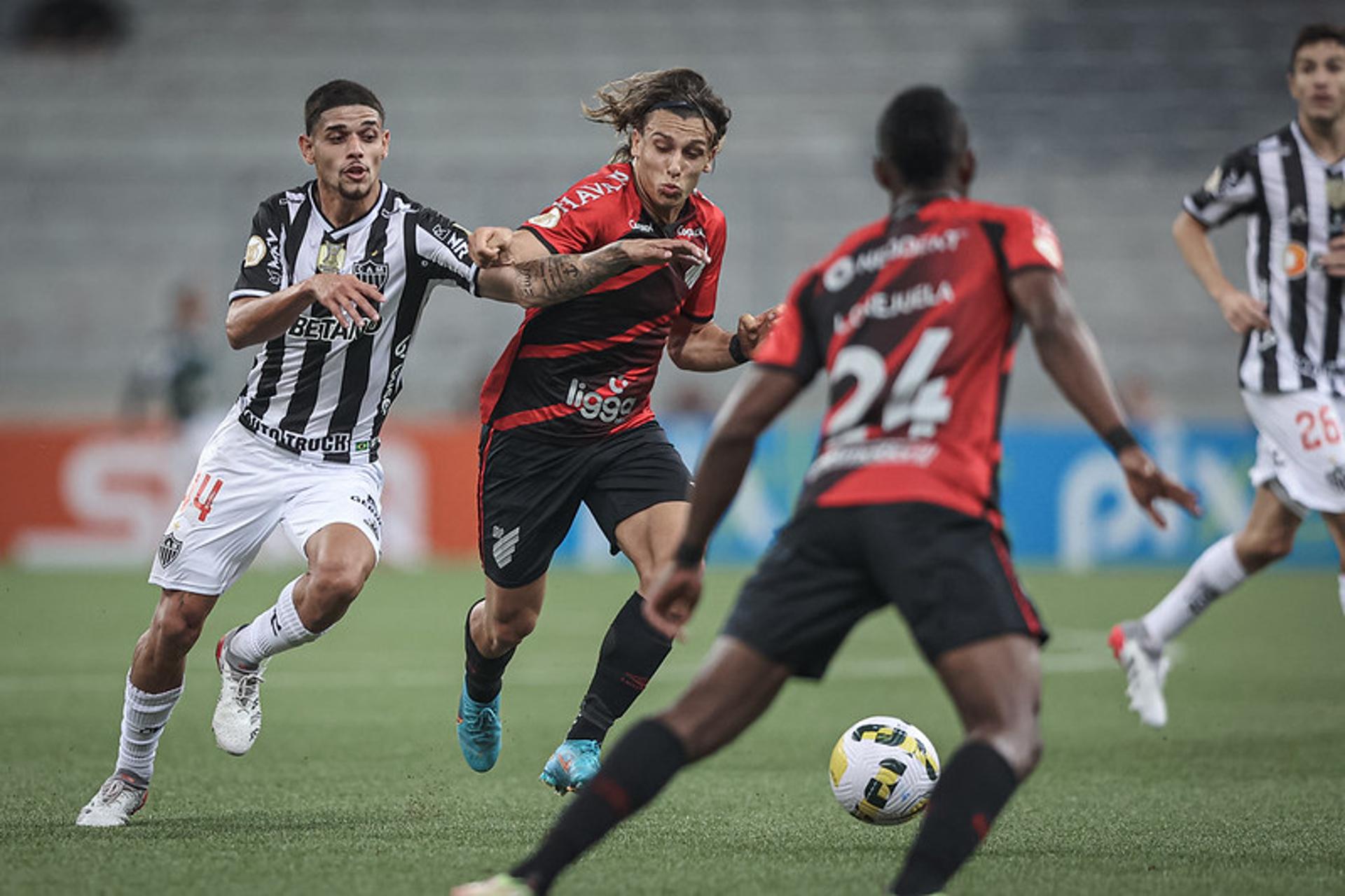 Athletico-PR x Atlético-MG - apresentação