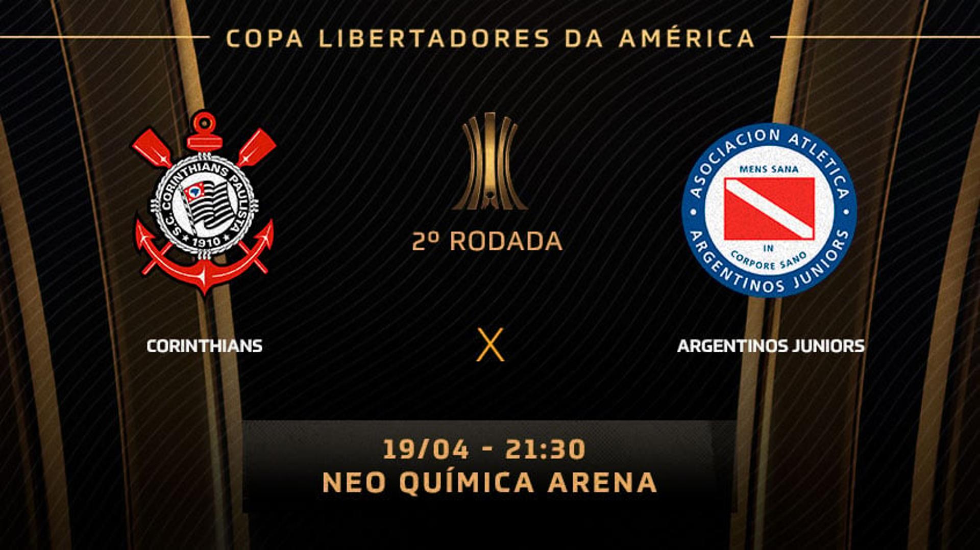 Chamada - Corinthians x Argentinos Juniors