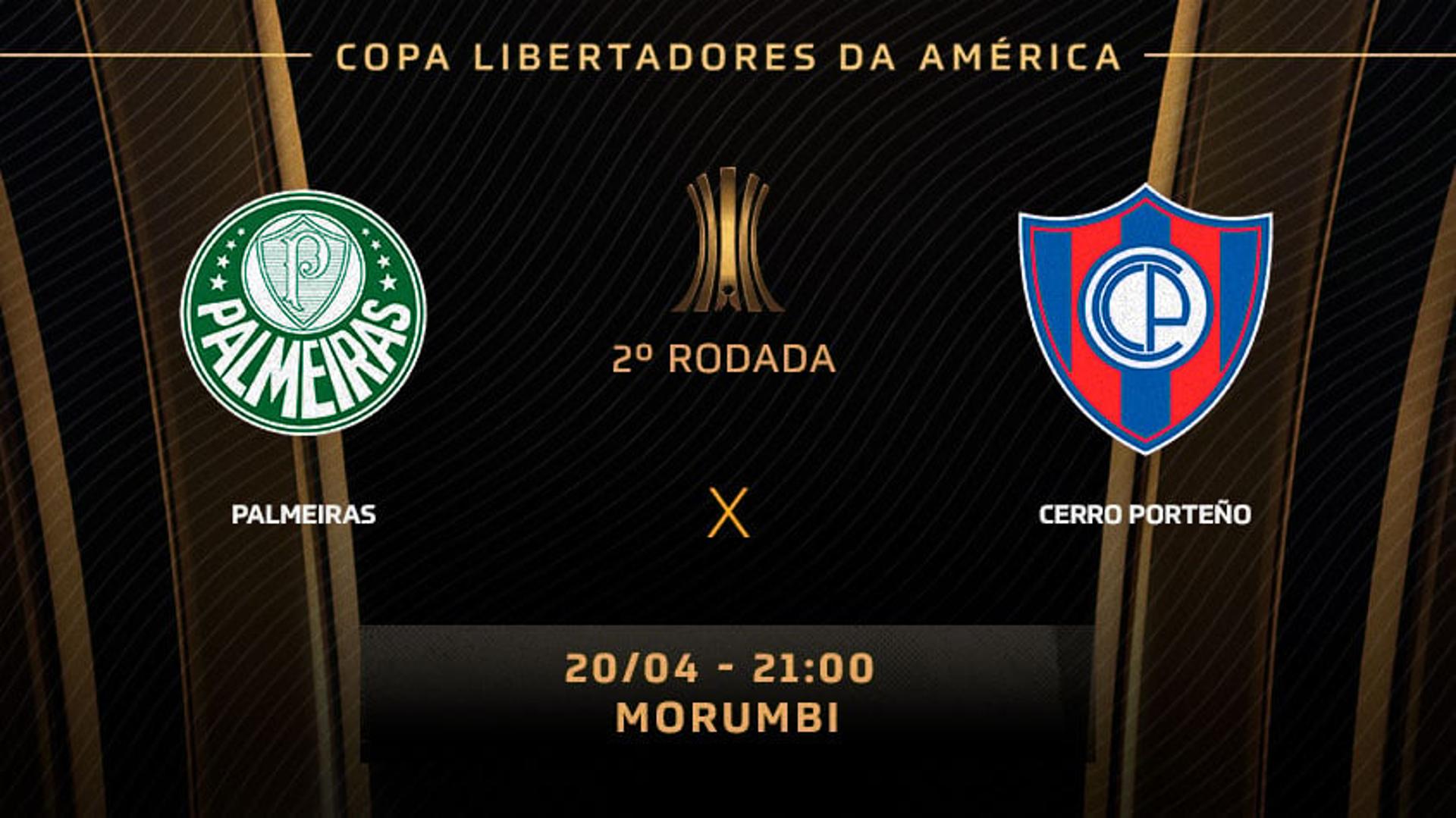 Chamada - Palmeiras x Cerro Portenho