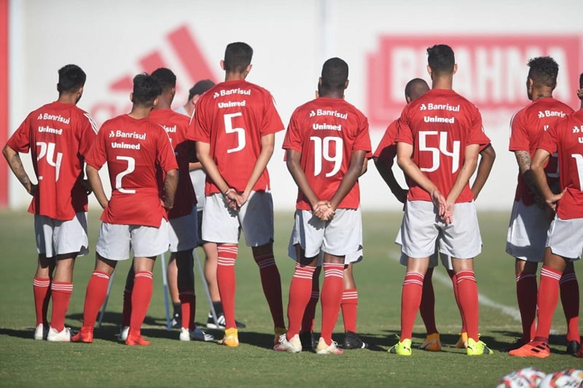 Jogadores das categorias de base do Internacional