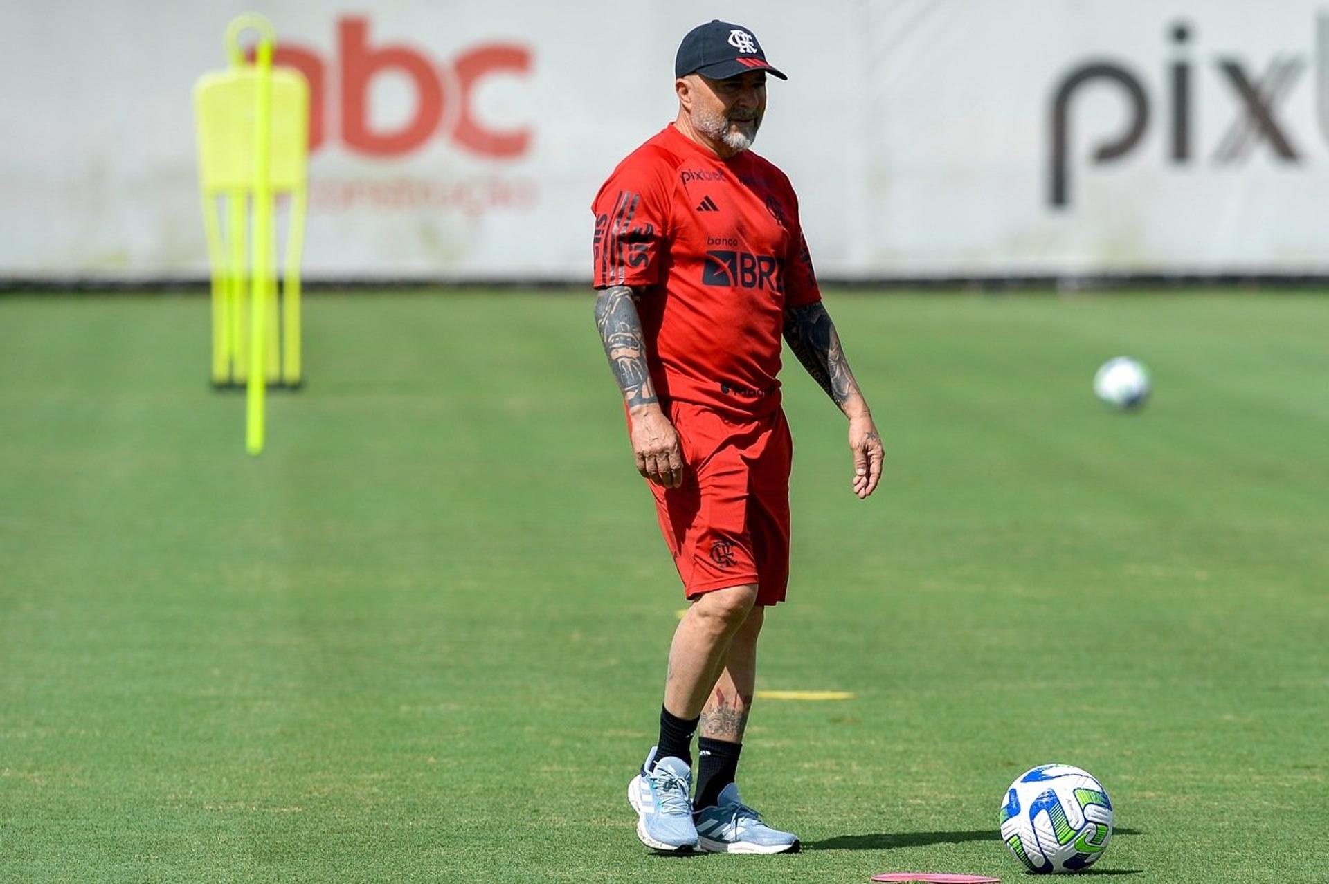 Sampaoli Treino Flamengo