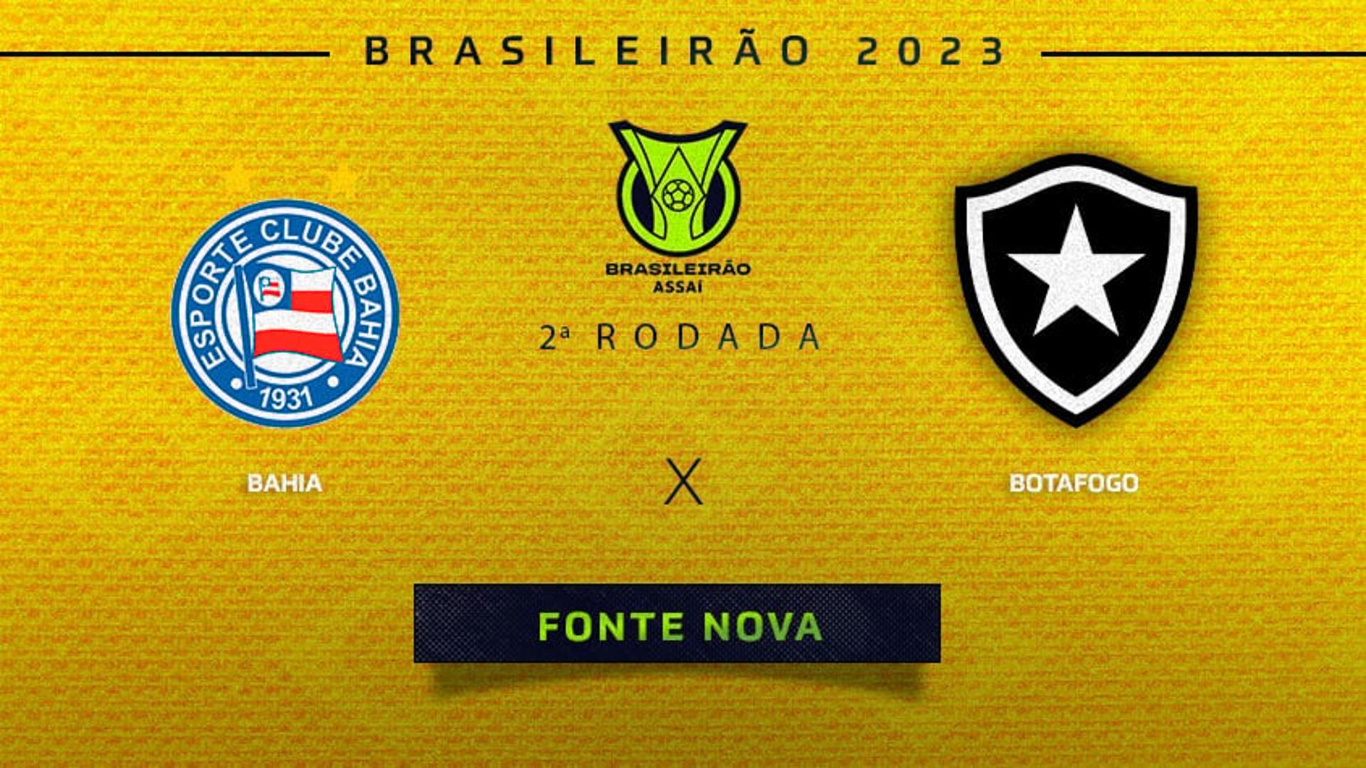 Tempo Real Bahia x Botafogo