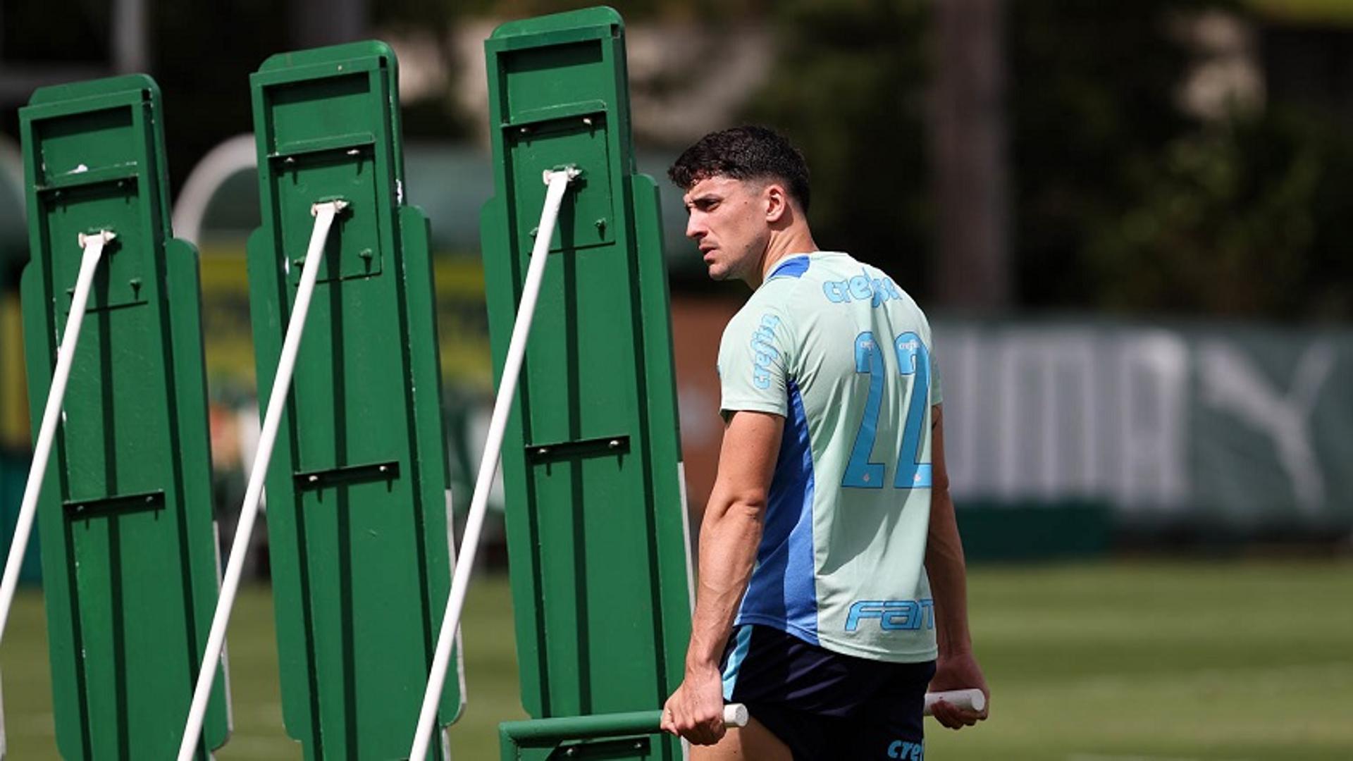 Piquerez - Treino Palmeiras