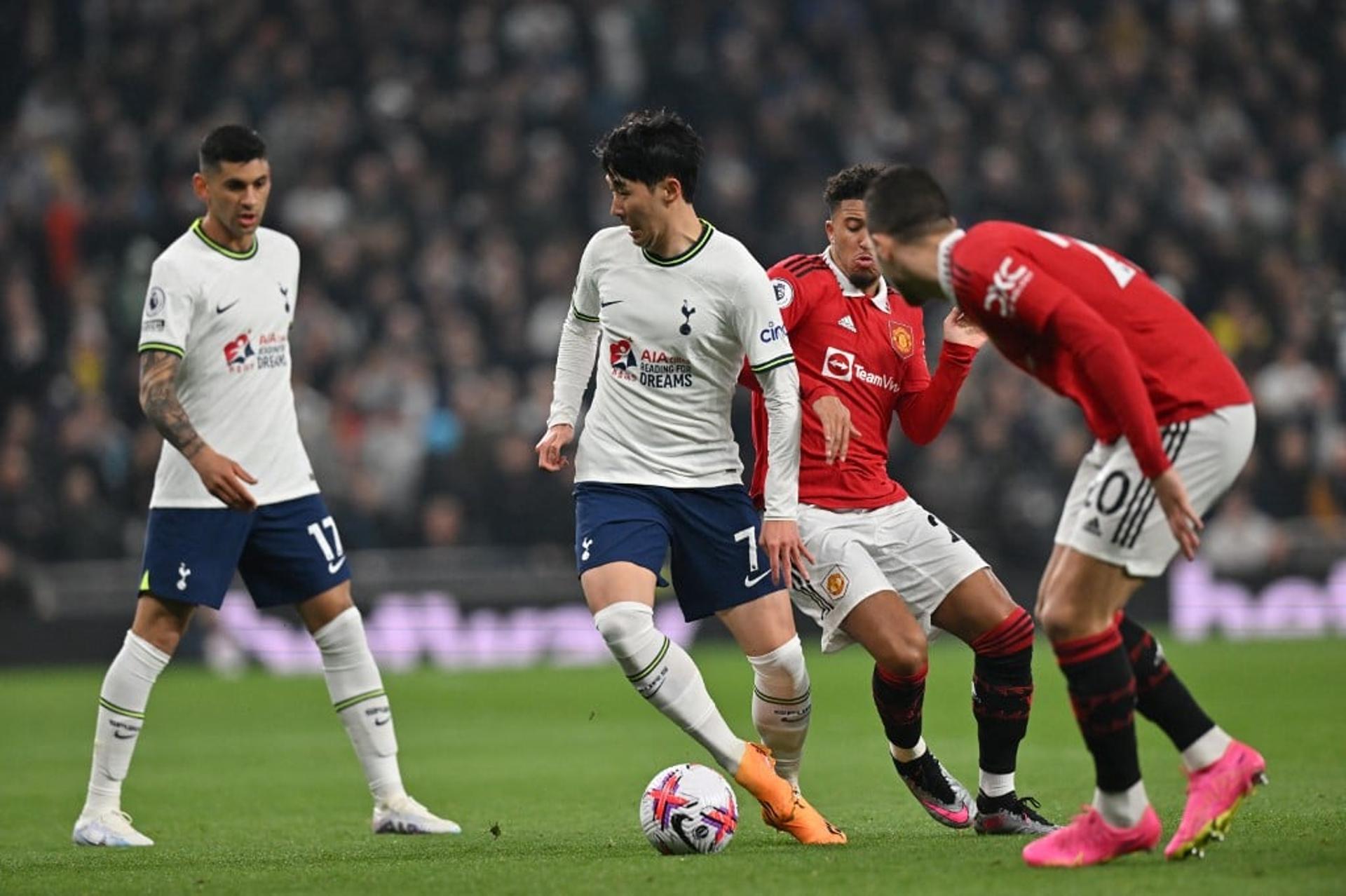 Tottenham x Manchester United