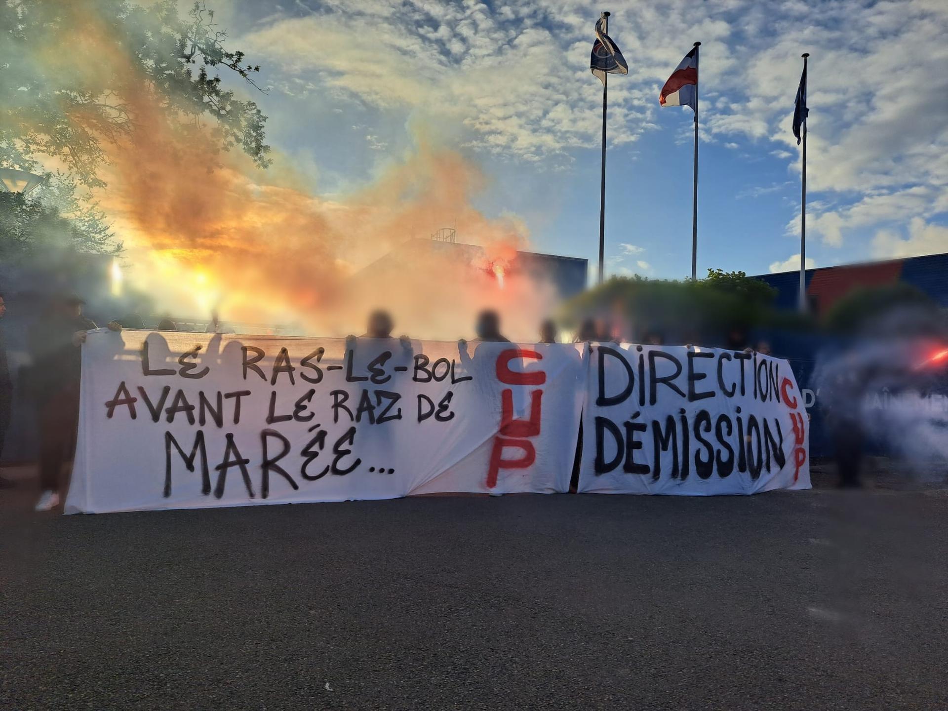 Protesto PSG