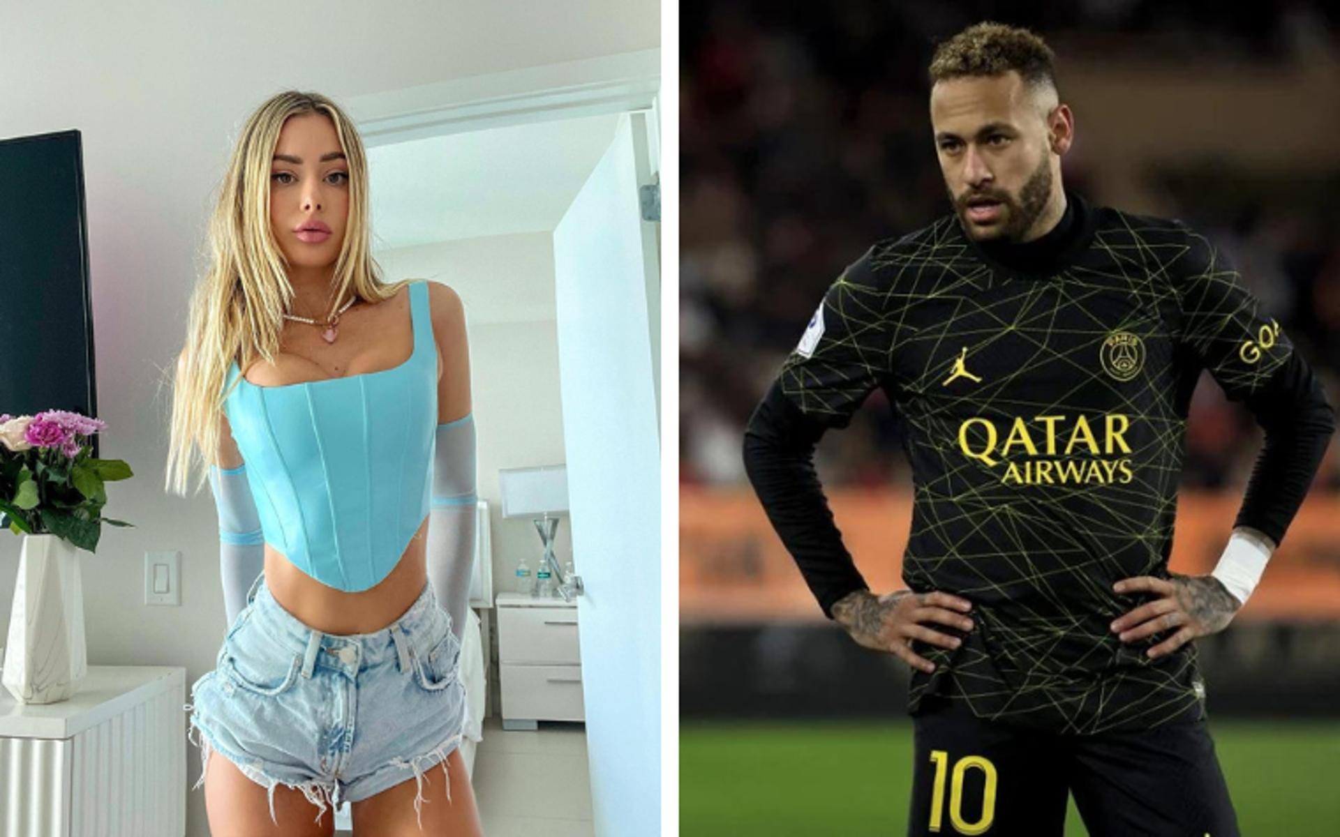 Celeste Bright e Neymar