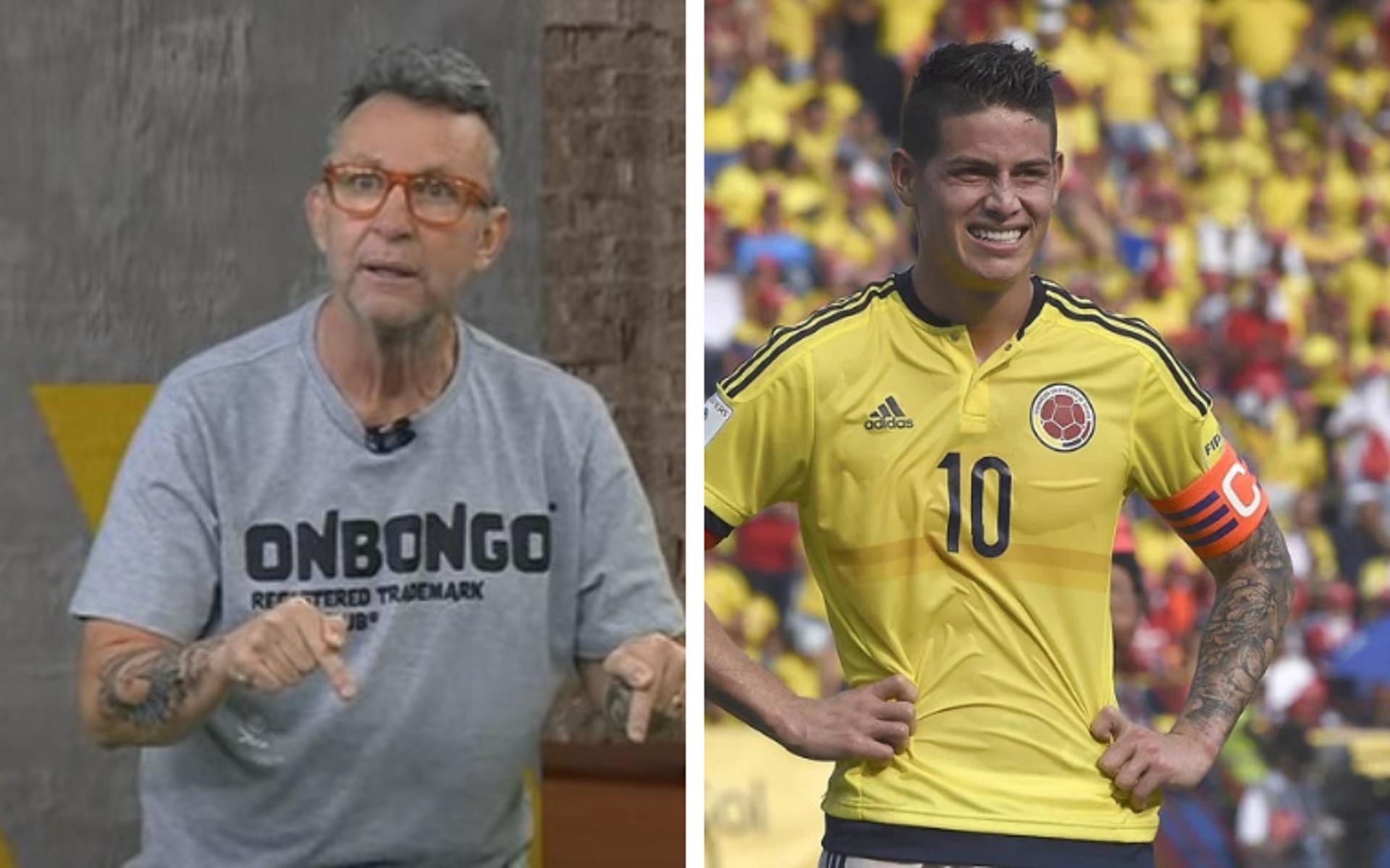 Neto e James Rodríguez