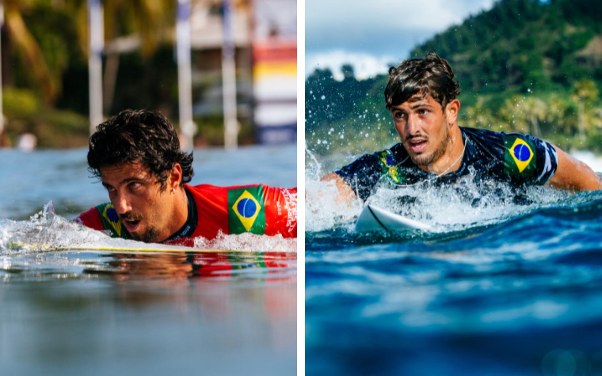 Filipe Toledo e João Chianca