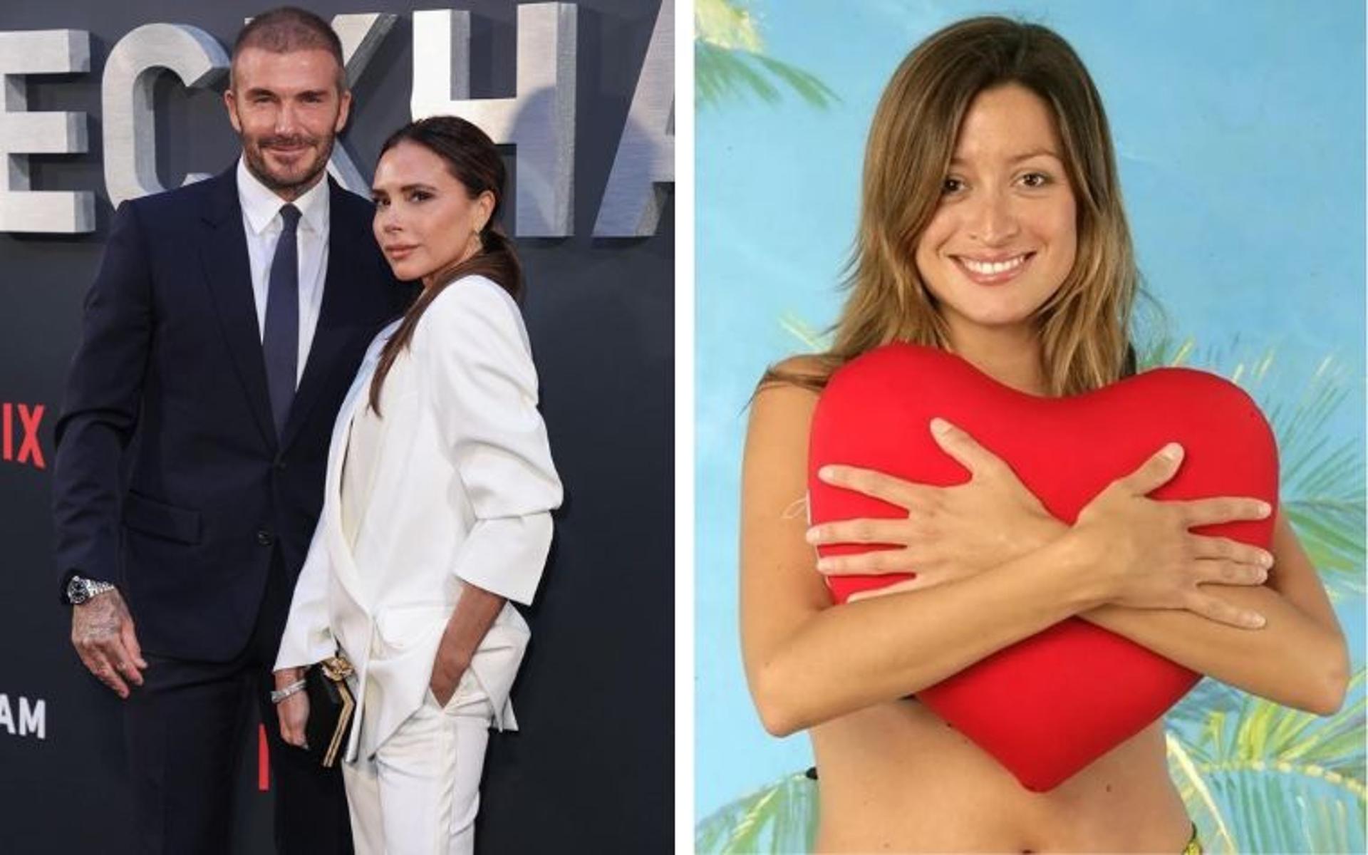 David e Vitoria Beckham; suposta amante do ex-jogador