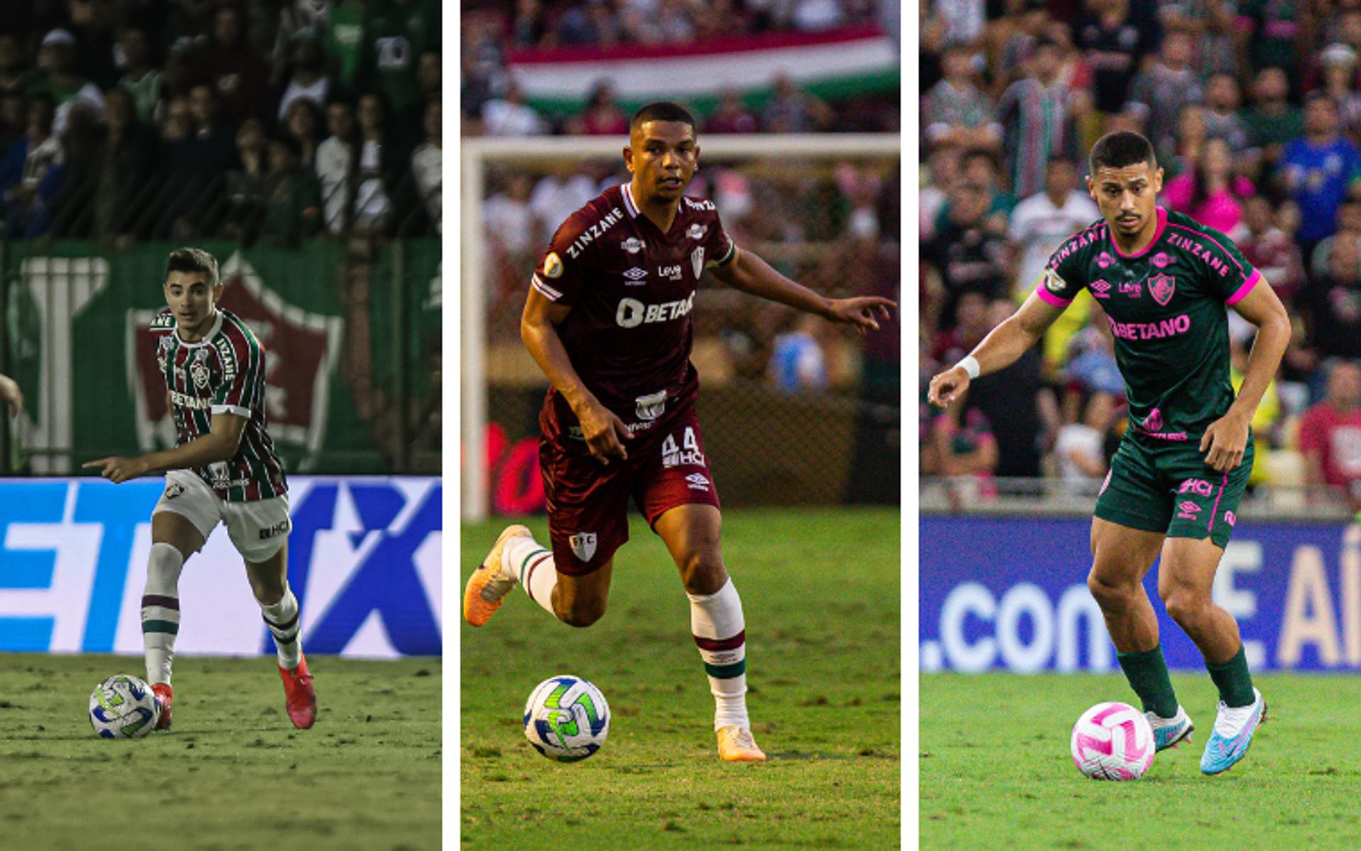 Felipe Andrade/David Braz/André - Fluminense