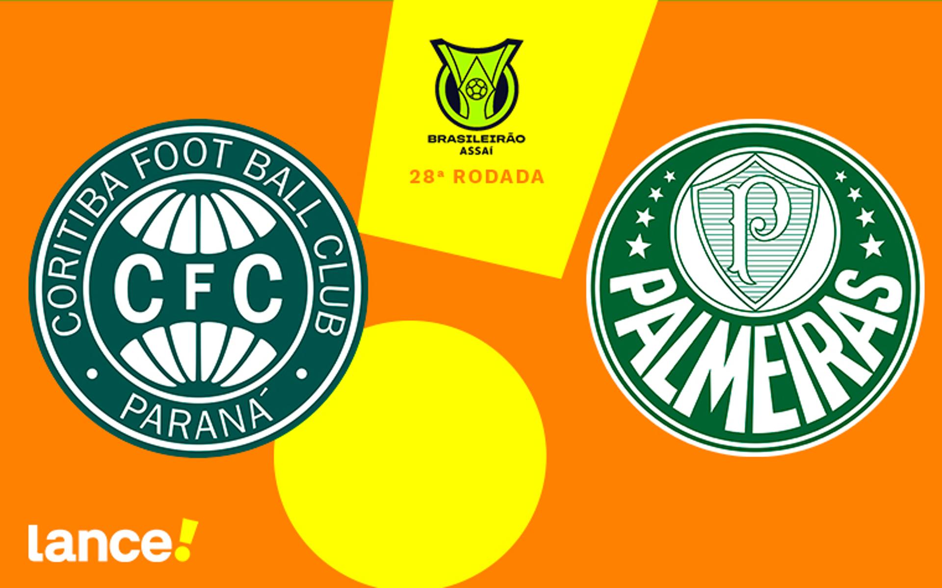 Coritiba x Palmeiras - onde assistir