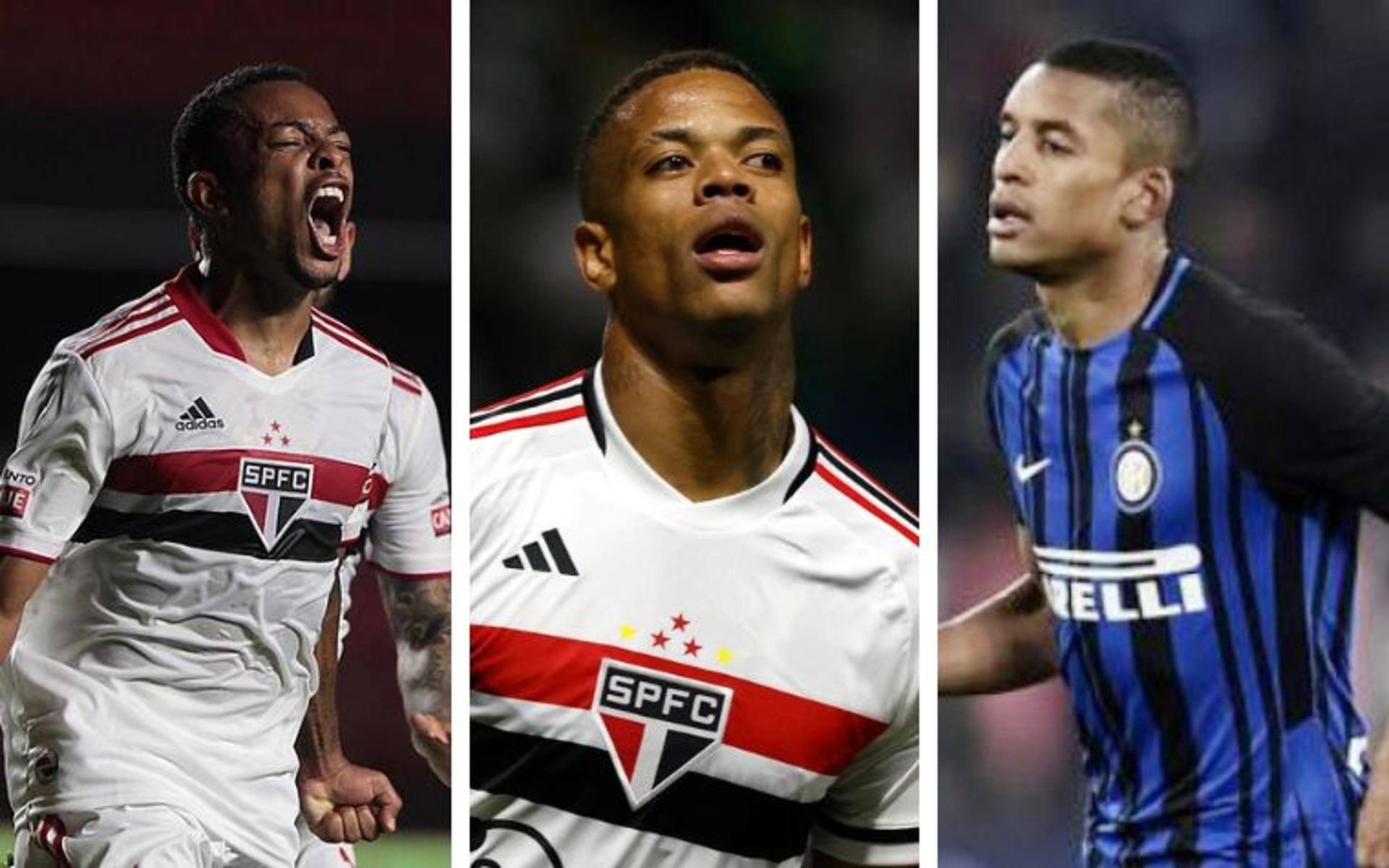 Welington, Caio Paulista e Dalbert - São Paulo