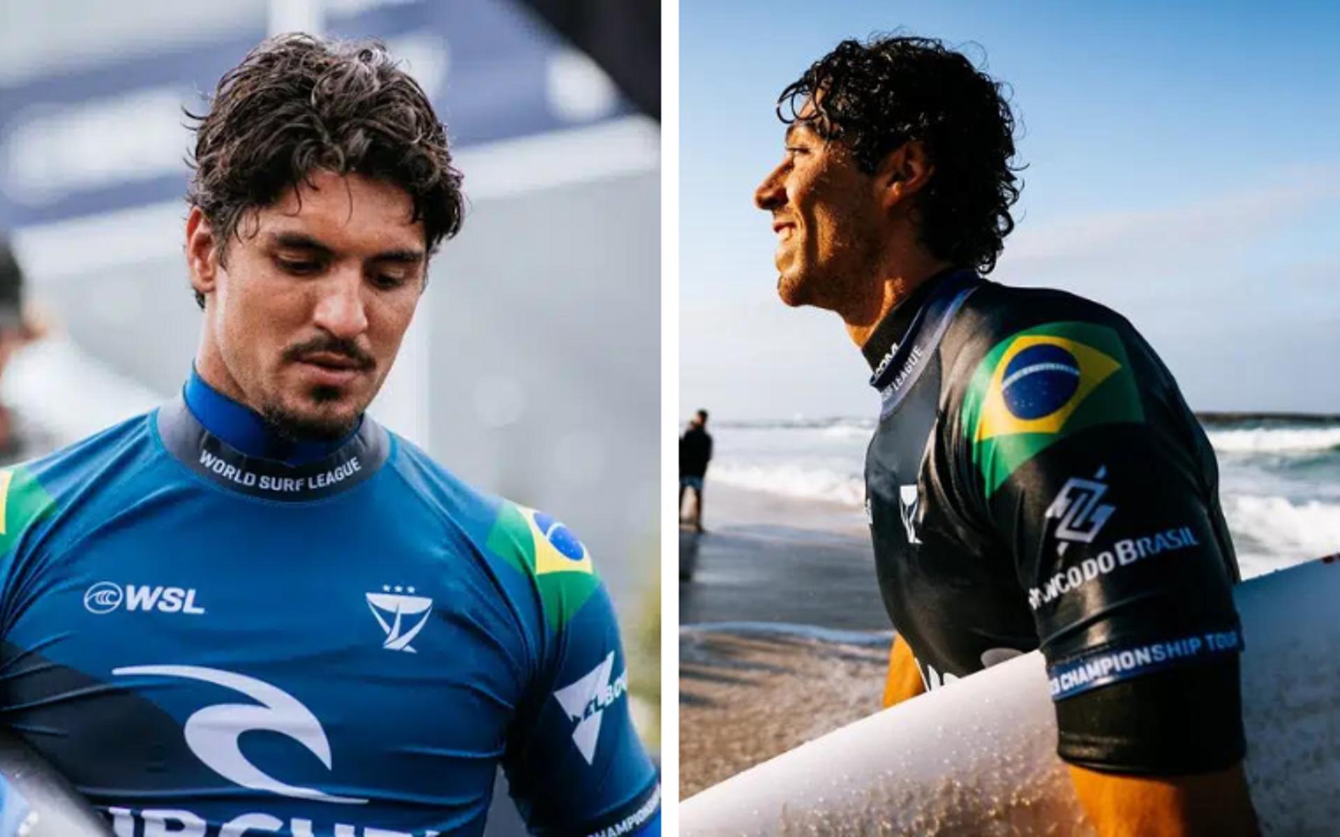 Gabriel Medina e Yago Dora