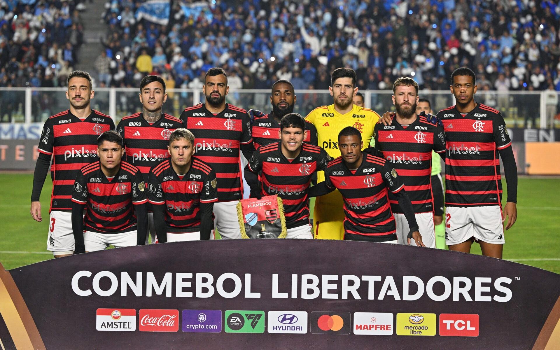 Flamengo se reapresenta para jogo da Libertadores e segue com