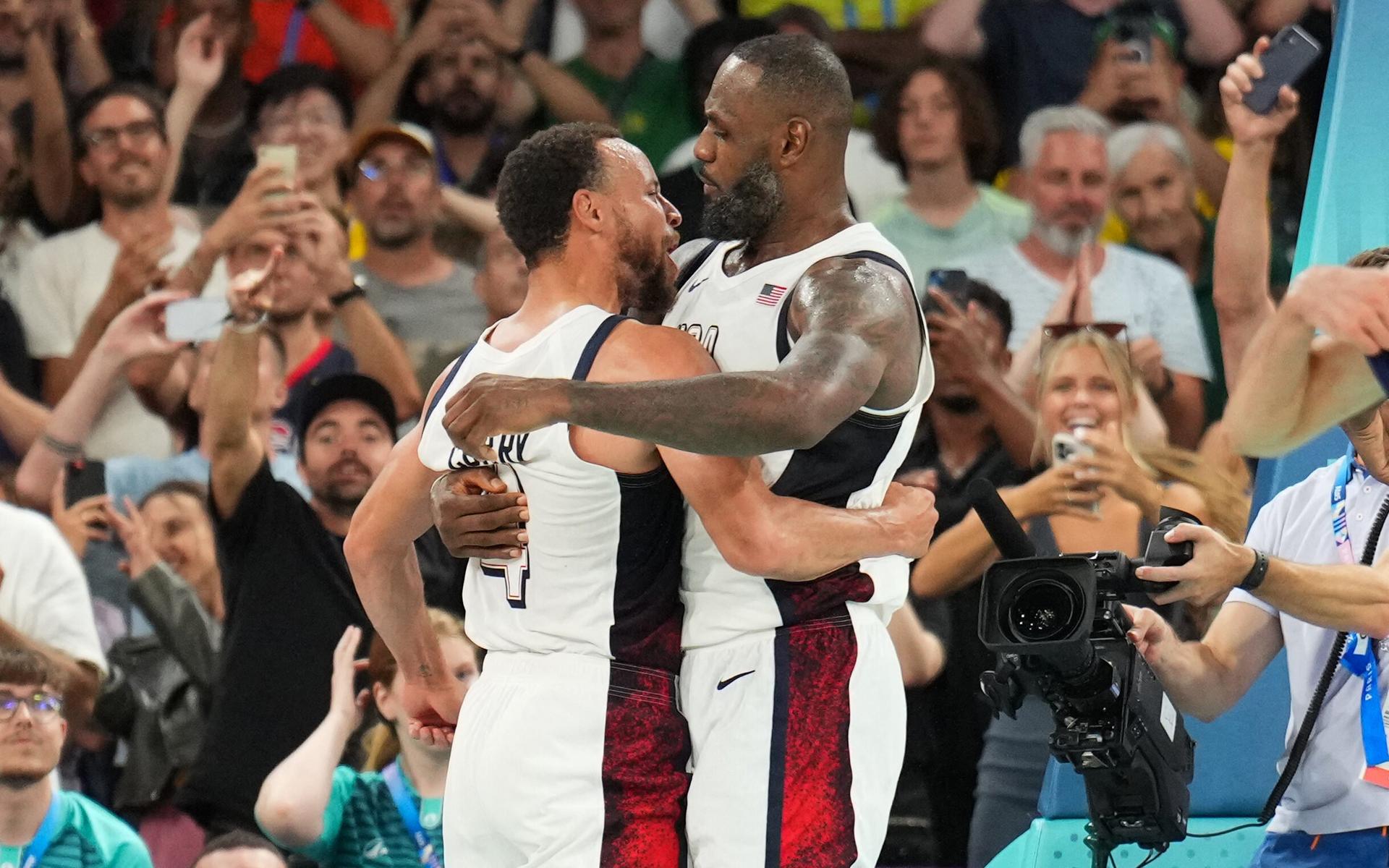 Stephen Curry e LeBron James