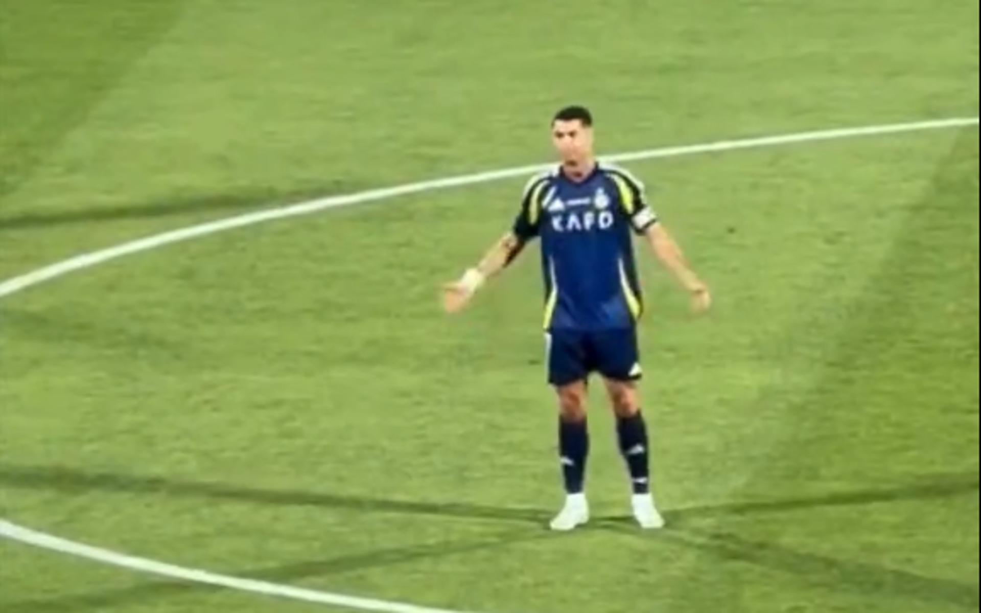 Cristiano Ronaldo contra o Al-Hilal