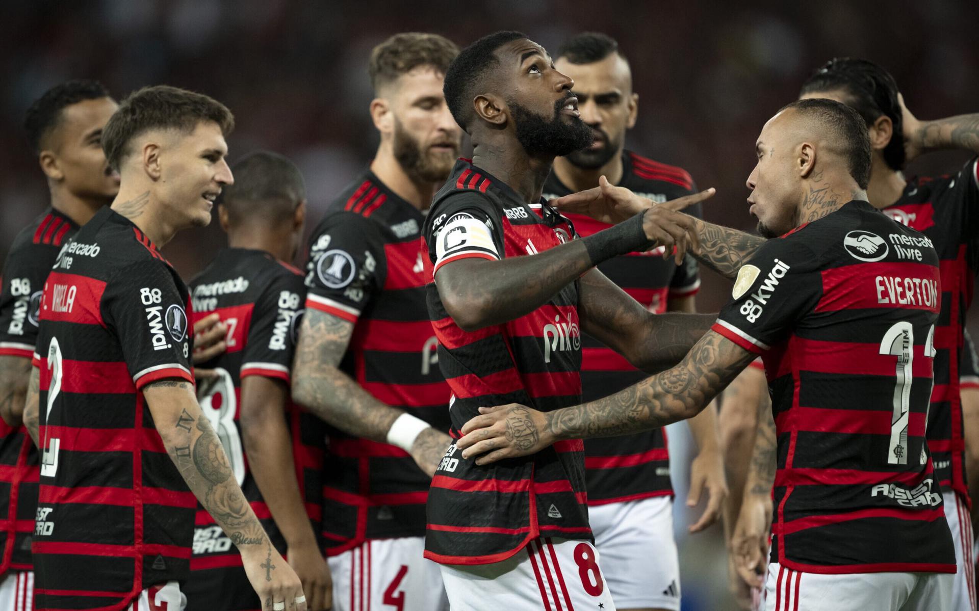 Flamengo decide a vaga contra o Bolívar para as quartas da Libertadores. (Foto: Jorge Rodrigues/AGIF)